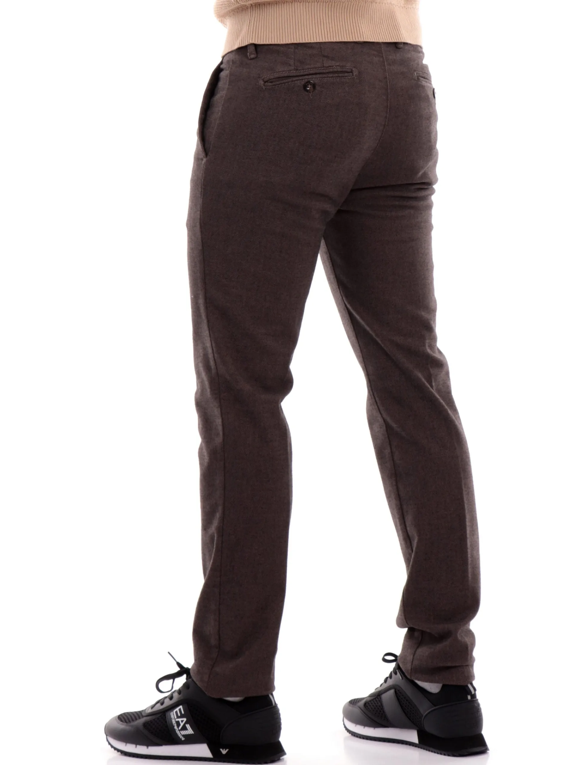 FOUR.TEN Pantaloni*Pantaloni Fourten grigi da uomo Chinos melange 224194000