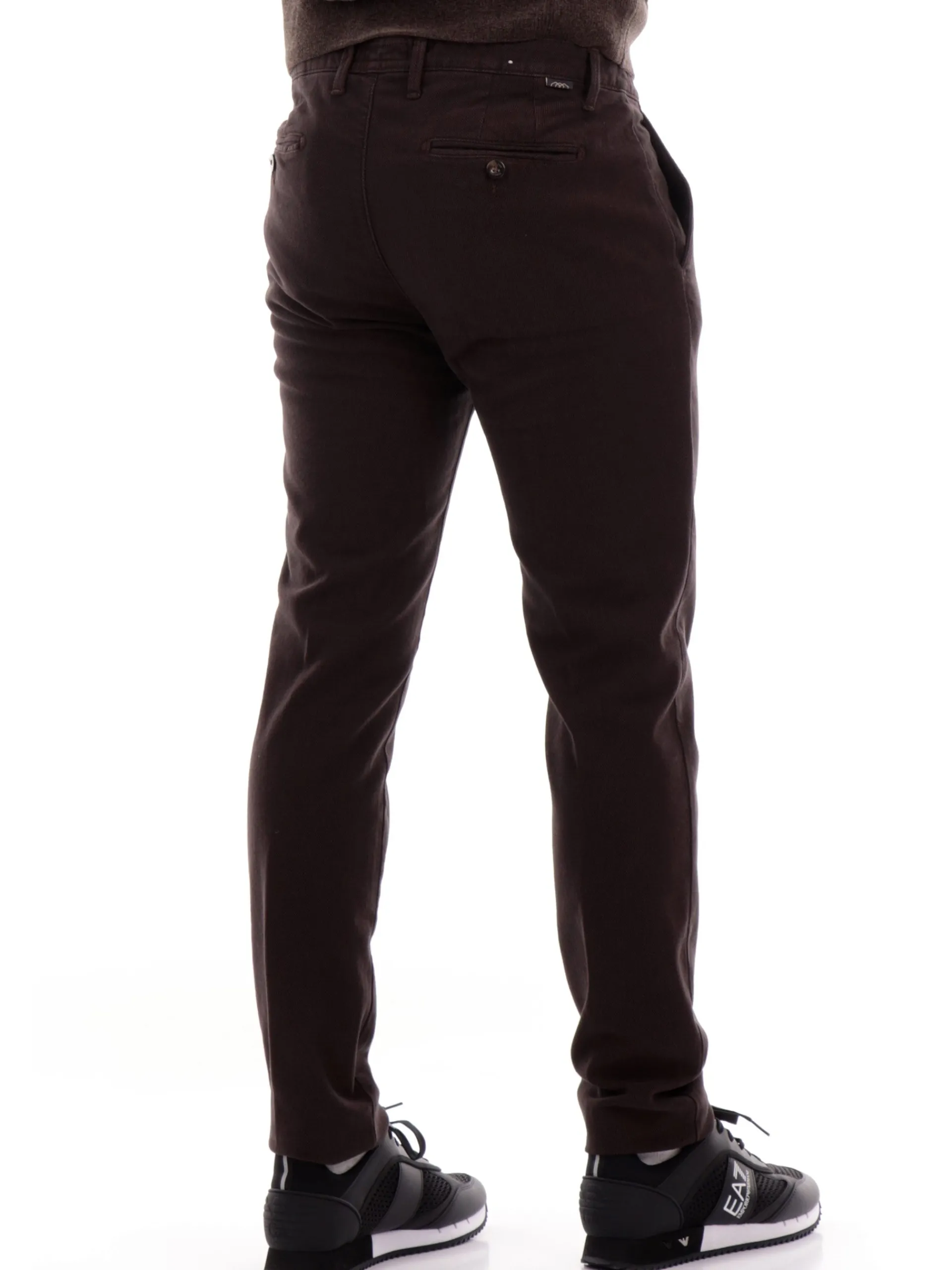 FOUR.TEN Pantaloni*Pantaloni Fourten marroni da uomo Chinos melange 224080000