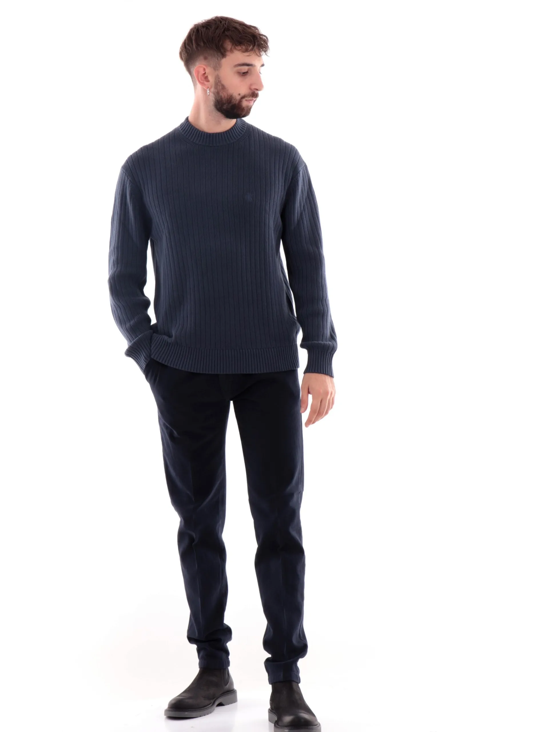 GIANNI LUPO Pantaloni*Pantaloni blu da uomo William GN21734