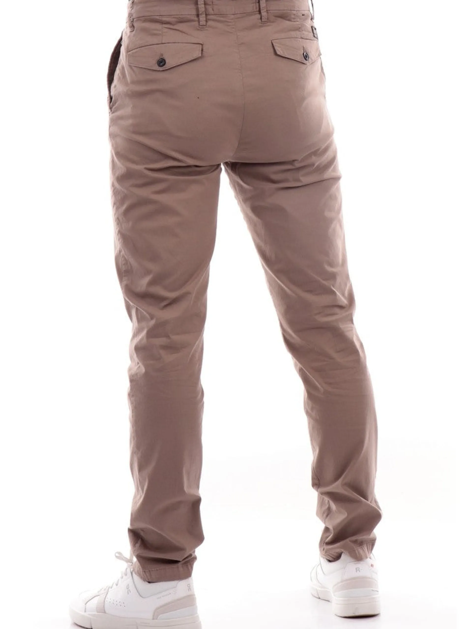 GUESS Pantaloni*Pantaloni marroni da uomo Noah M3GB27WFBZ3