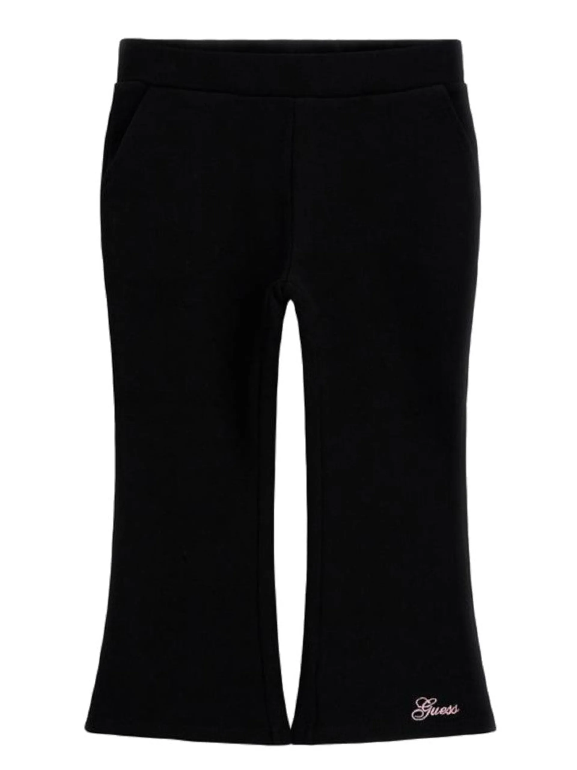 GUESS Pantaloni*Pantaloni Neri da Bambina a Zampa K3BQ12KAD74