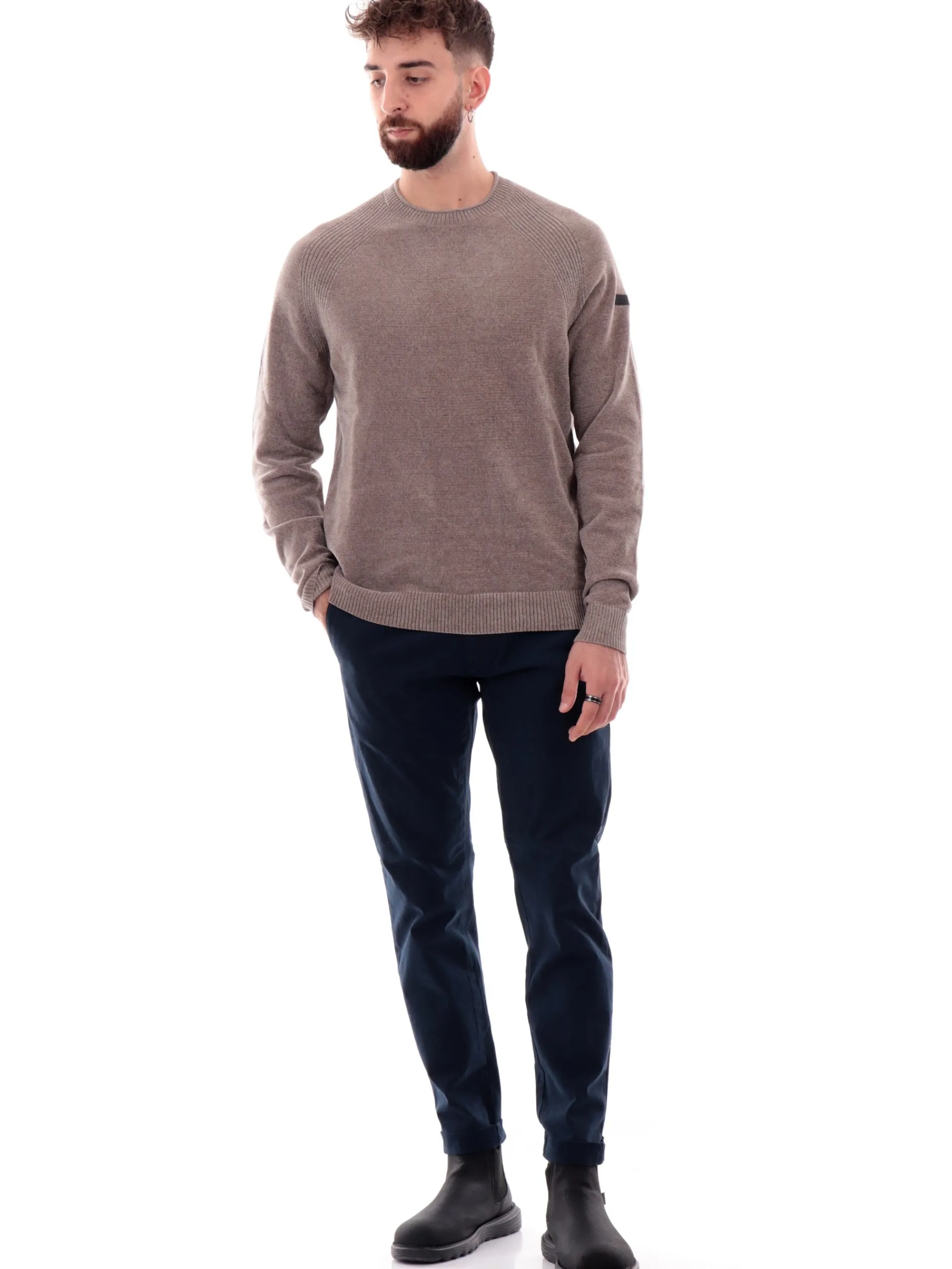 IMPURE Pantaloni*Pantaloni blu da uomo Slim Stretch HENRY