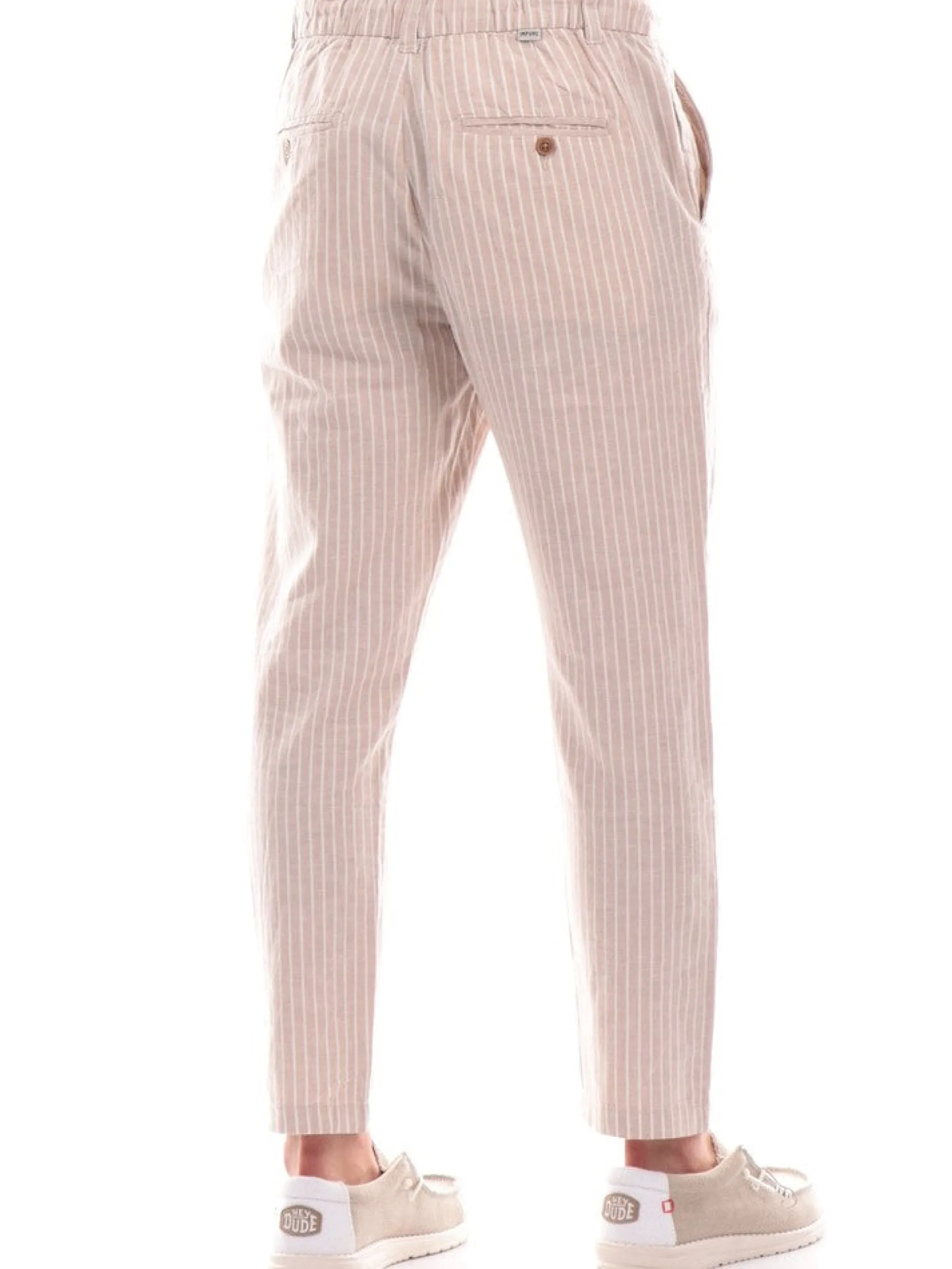 IMPURE Pantaloni*Pantaloni Misto Lino Chino da Uomo Loose CHL4337