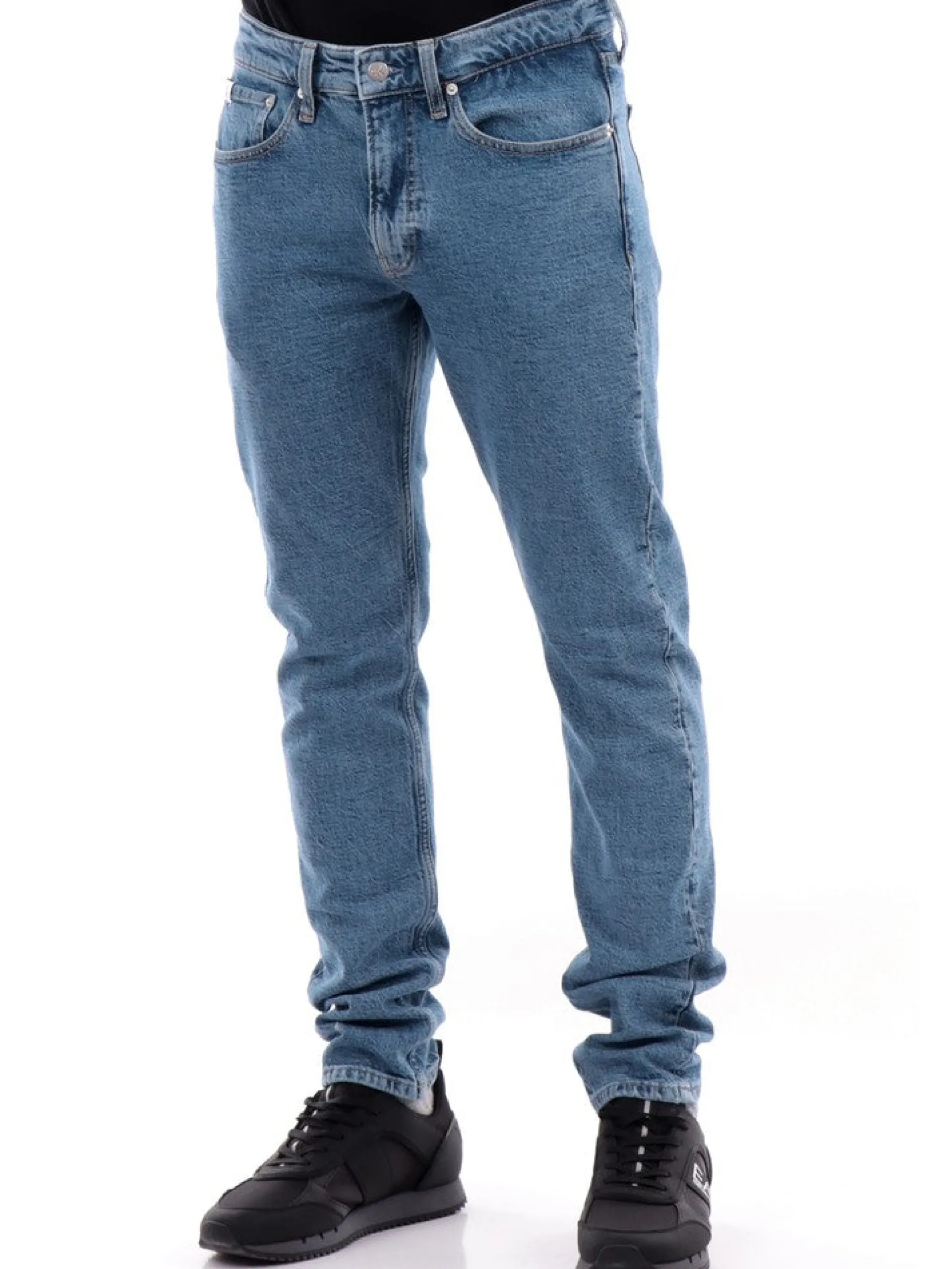 CALVIN KLEIN Jeans*Pantaloni Jeans Uomo Slim Tapered J30J3241881AA