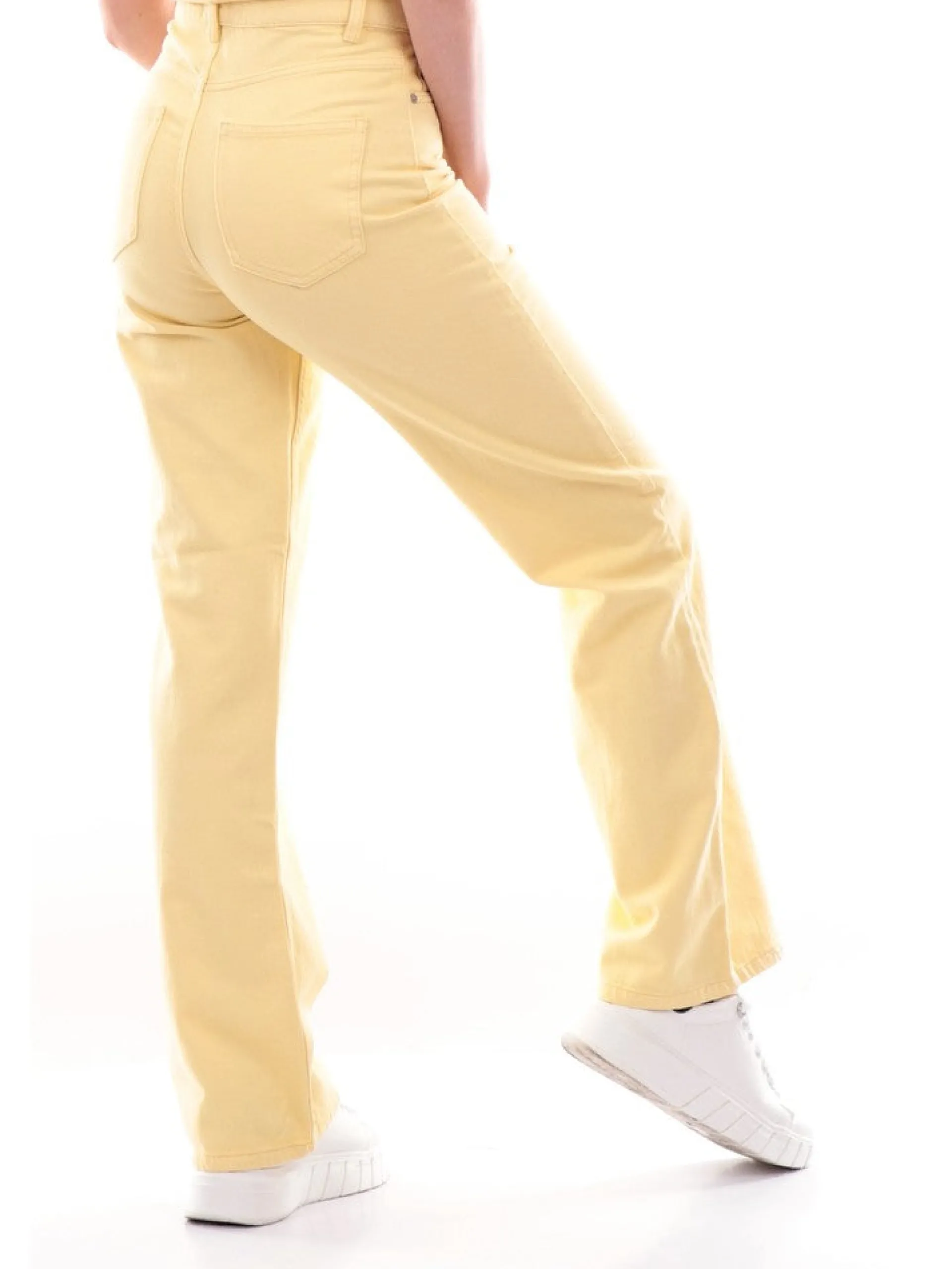 ONLY Jeans*Pantaloni jeans gialli da donna Camille-Milly 15250347