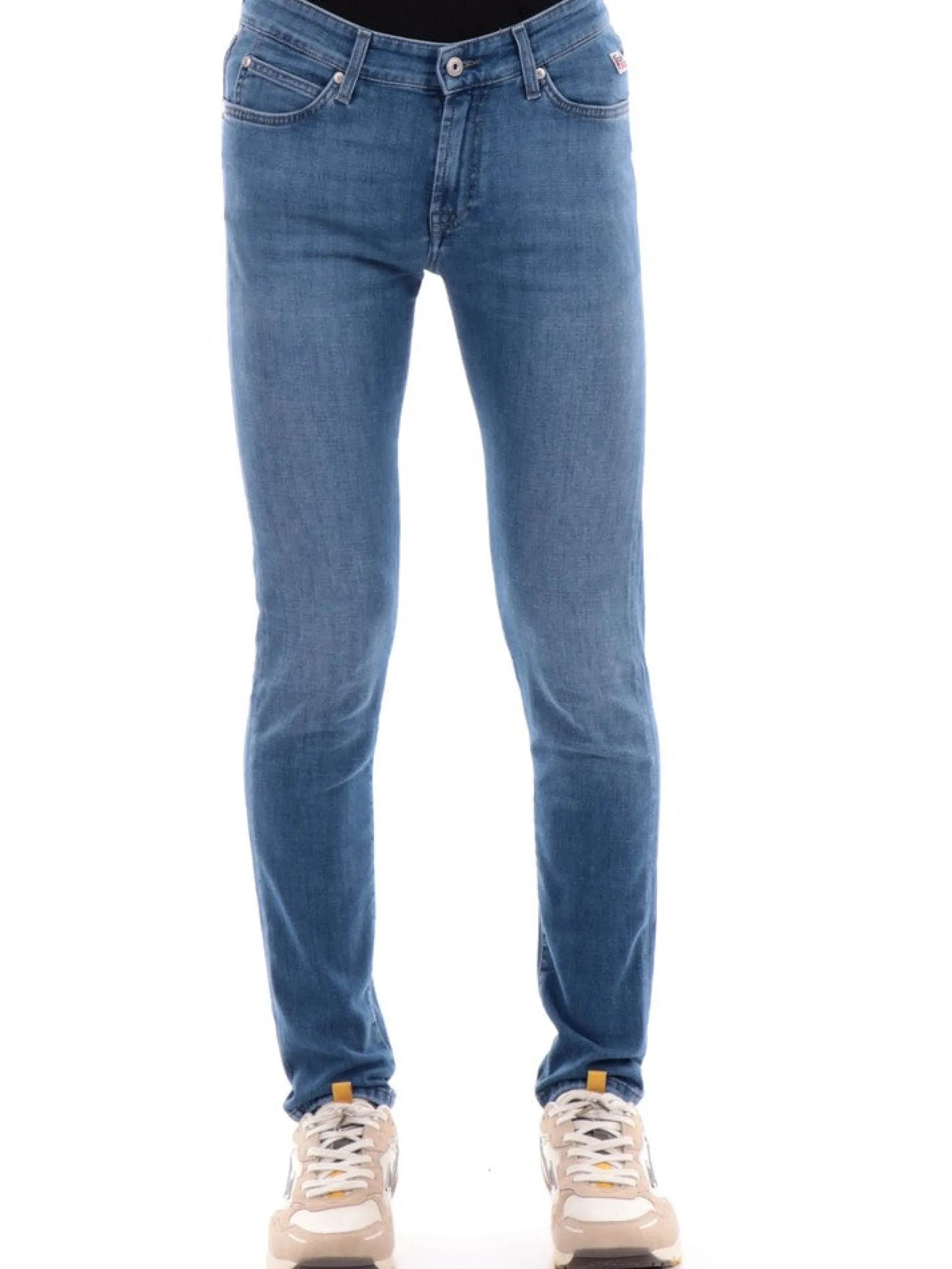 ROYROGERS Jeans*Pantaloni jeans Roy Rogers da uomo modello Nick Soft elasticizzati RU075D1410897C0999