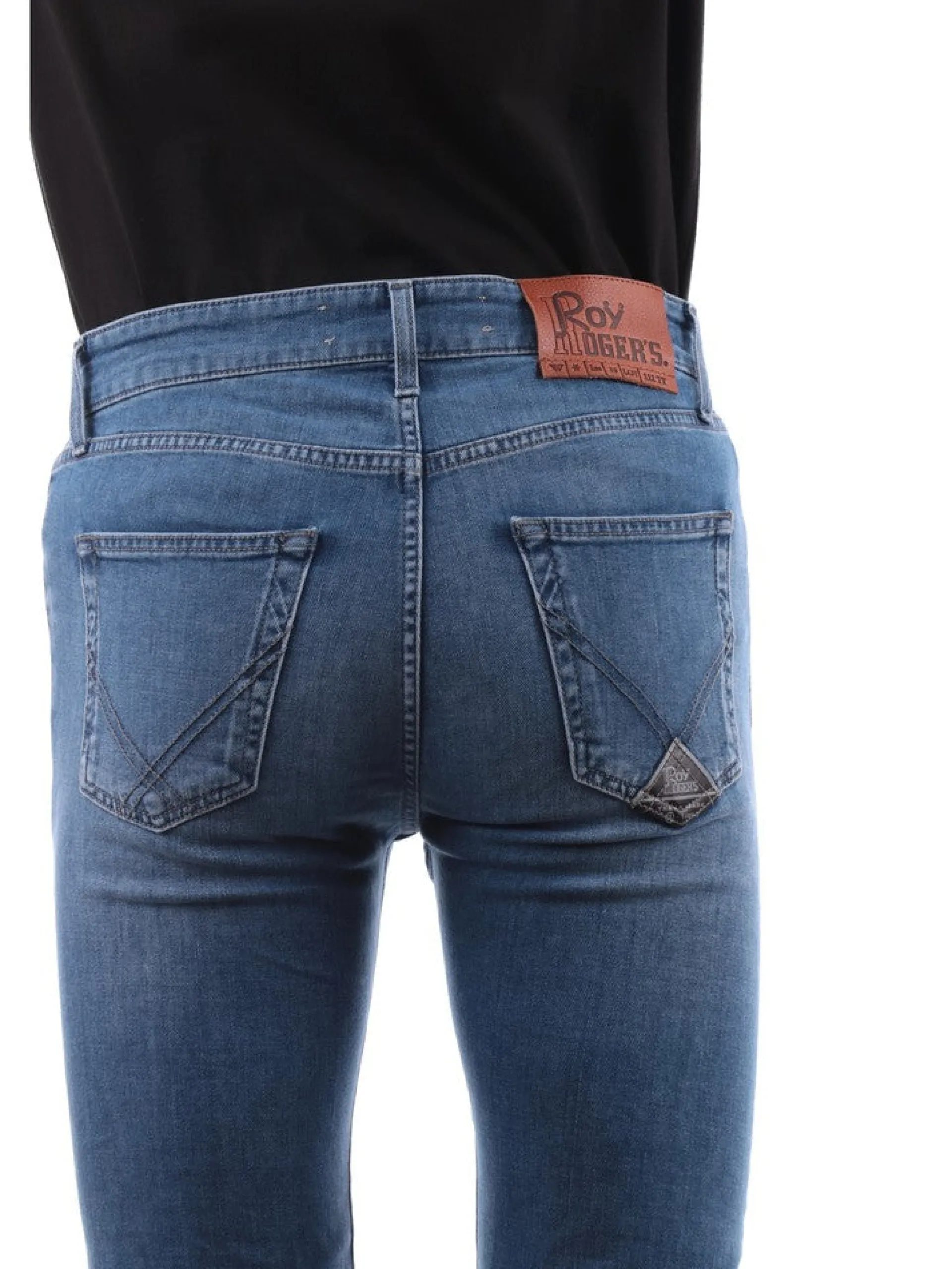 ROYROGERS Jeans*Pantaloni jeans Roy Rogers da uomo modello Nick Soft elasticizzati RU075D1410897C0999