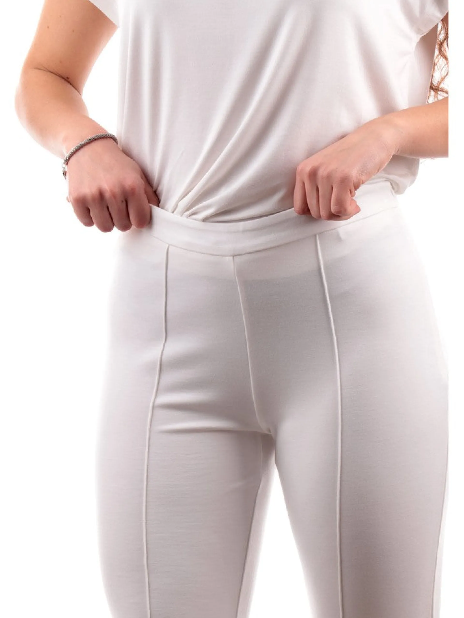 LIU JO SPORT Pantaloni*Pantaloni Liu Jo bianchi da donna TA4073JS182