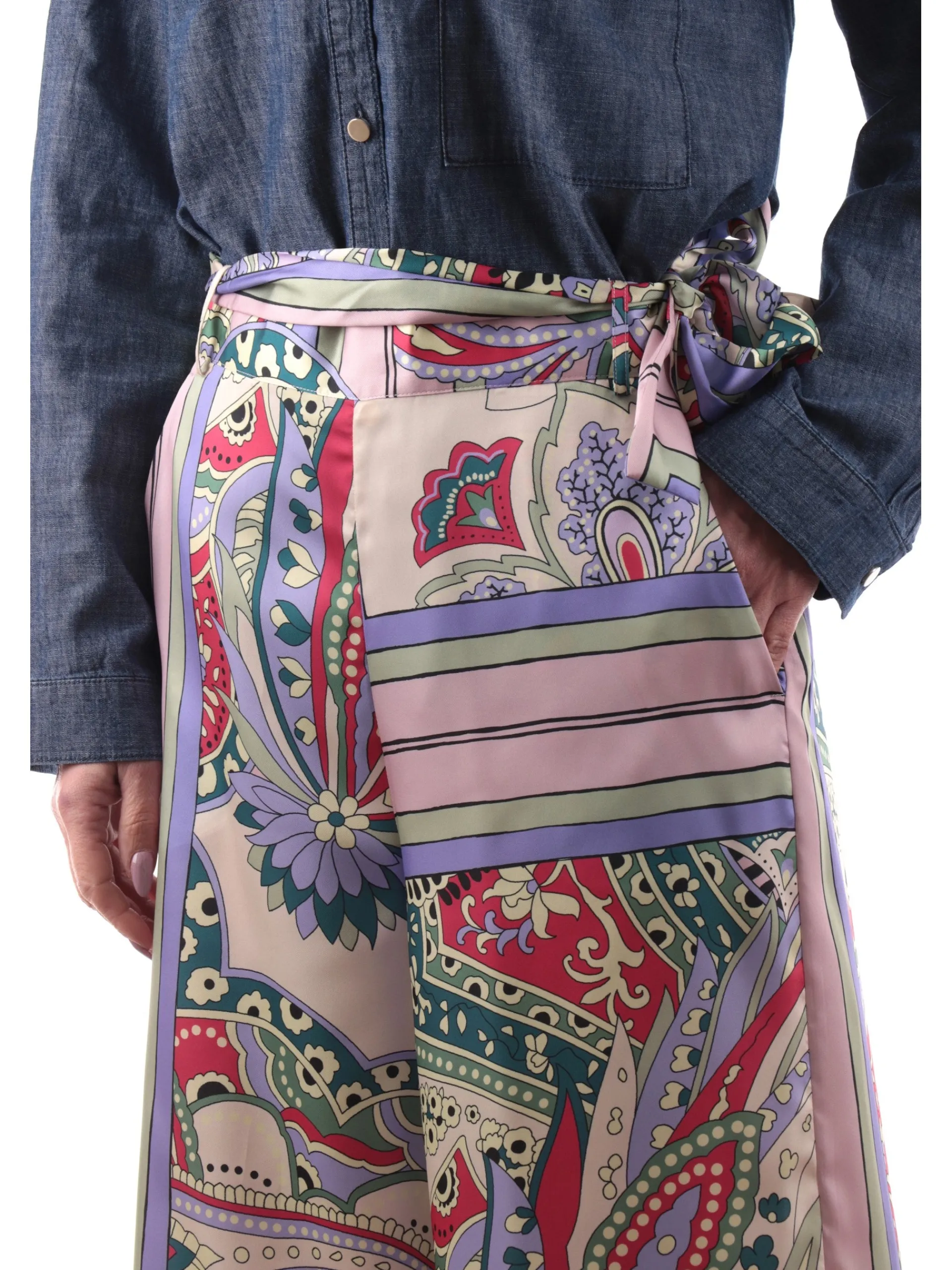 LIU JO MILANO Pantaloni*Pantaloni Liu Jo foulard da donna lungo WA5520T5973
