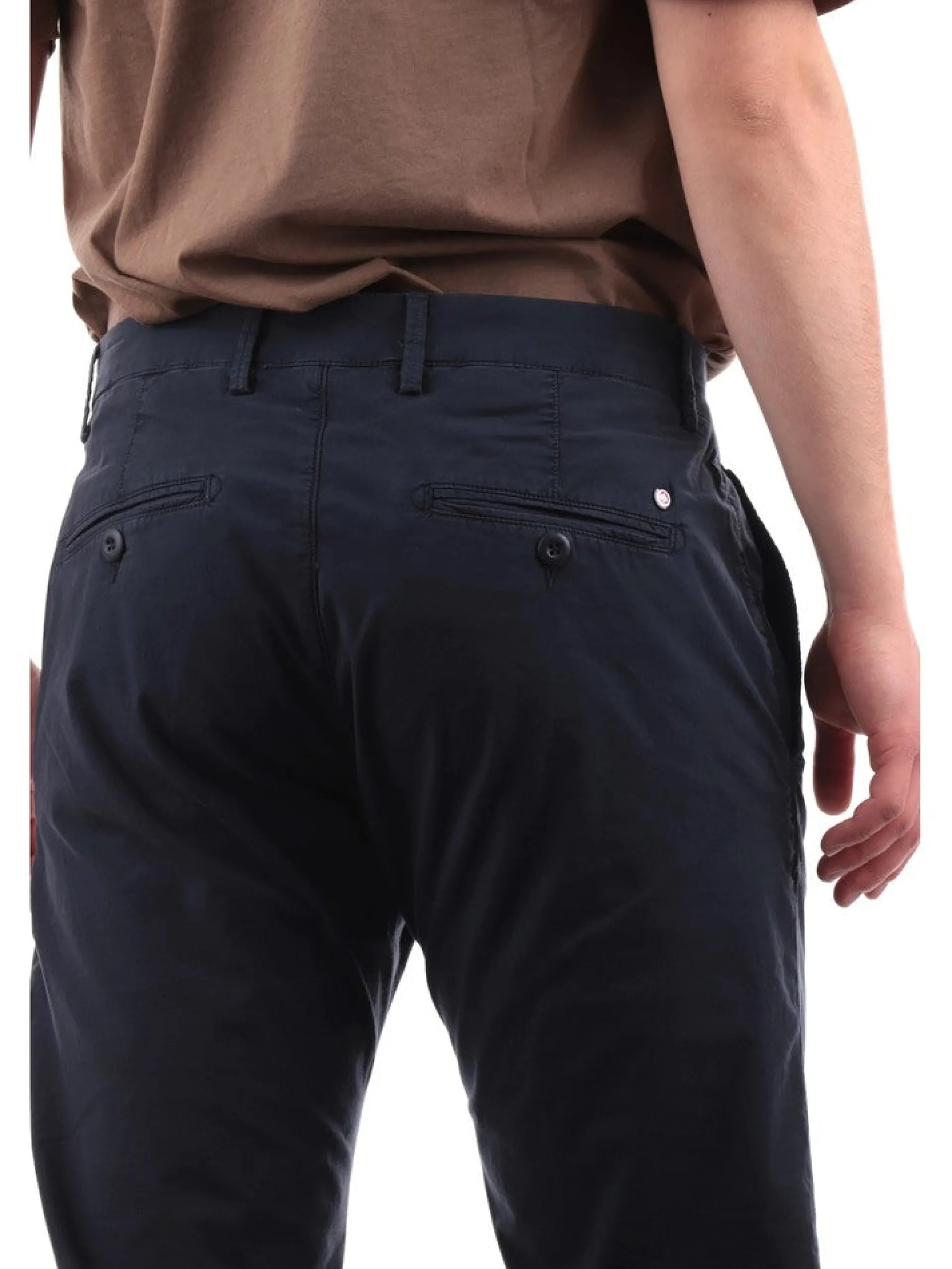 MODFITTERS Pantaloni*Pantaloni blu dark da uomo Pant Parklane Popeline PARKLANEPOP