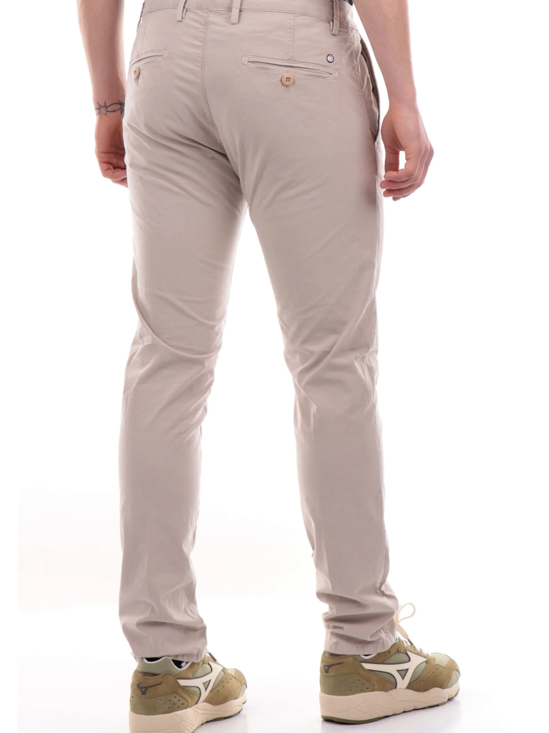 MODFITTERS Pantaloni*Pantaloni grigi da uomo SOHOPOP