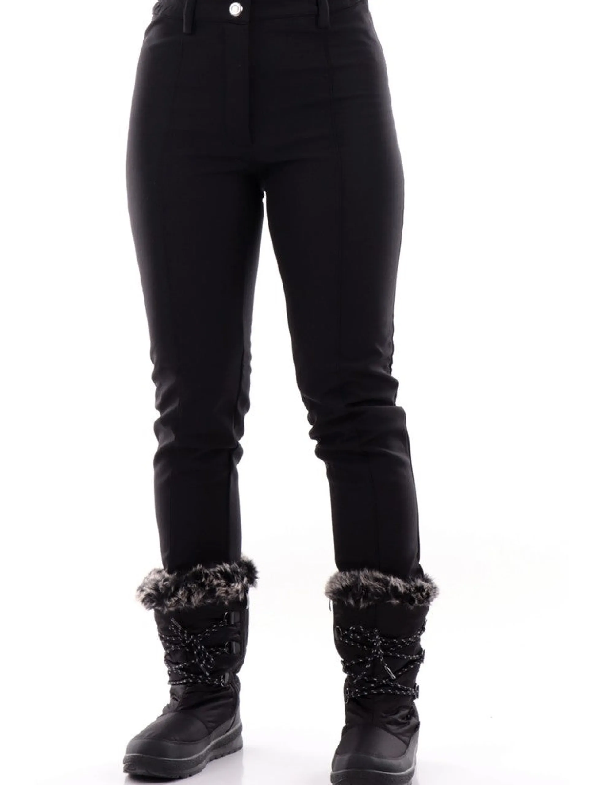 ASTROLABIO Abbigliamento*Pantaloni neve neri da donna A38FTD102F