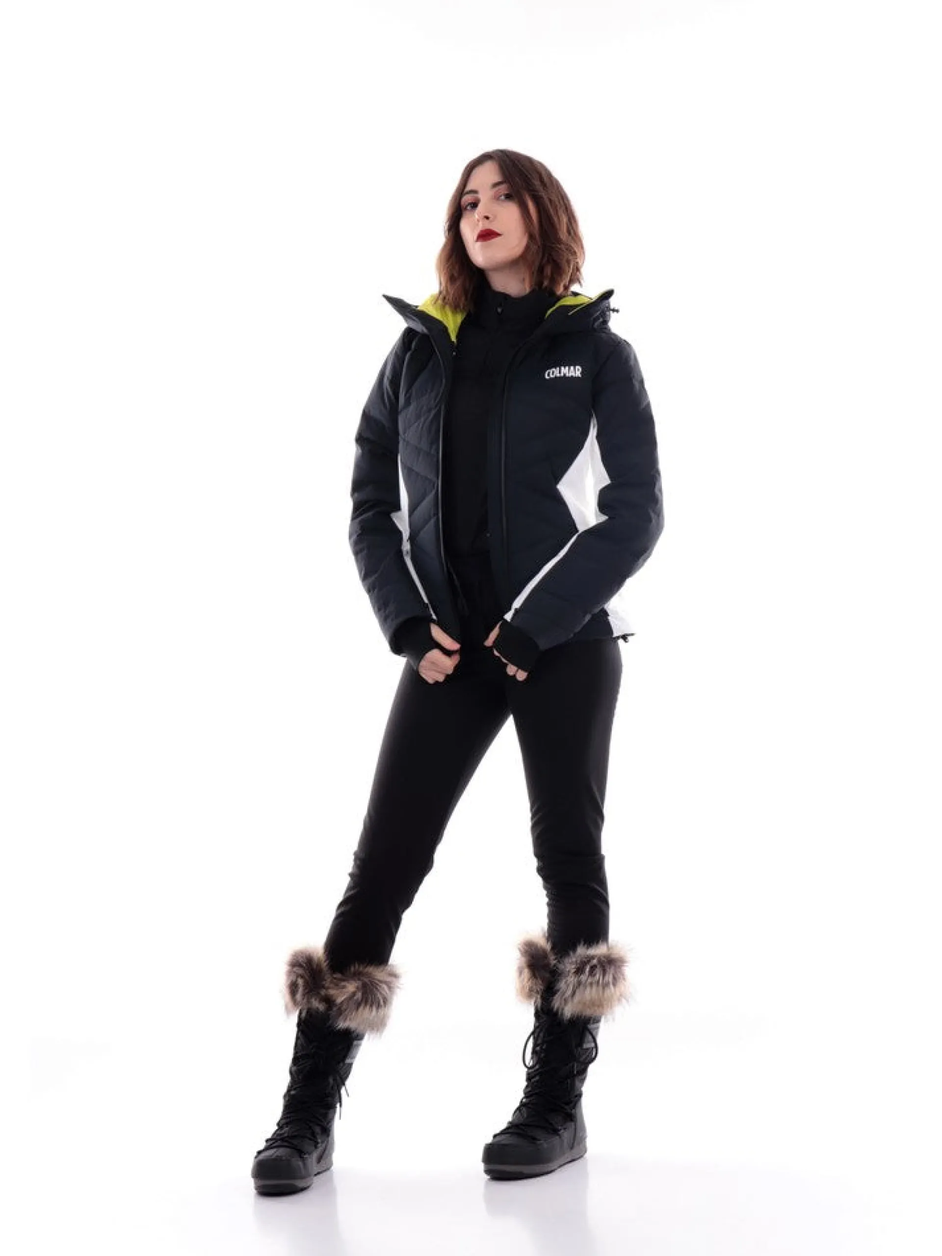 COLMAR NEVE E OUTDOOR Abbigliamento*Pantaloni neve Colmar neri da donna 02677TZ