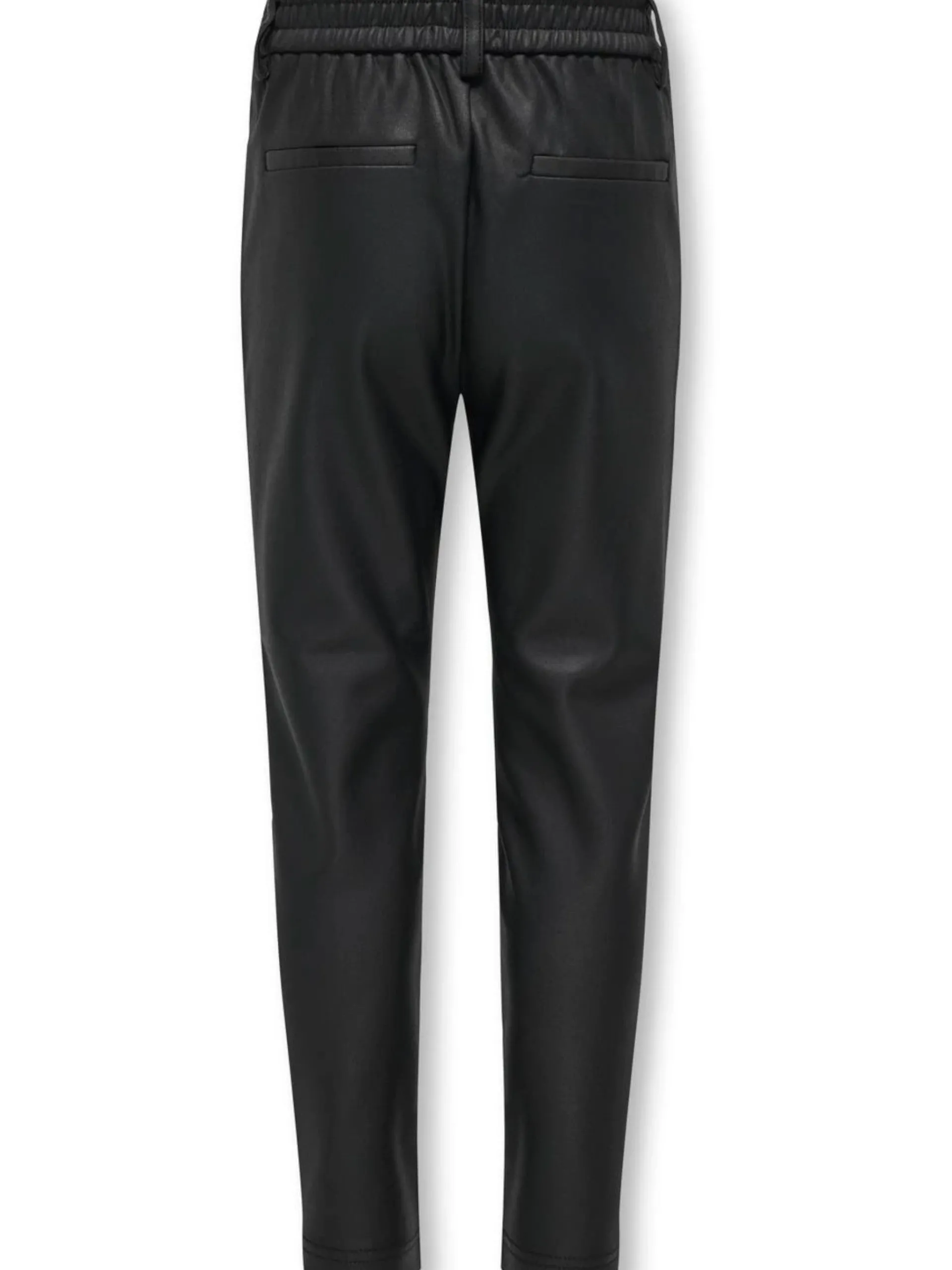 ONLY Pantaloni*Pantaloni ecopelle con vita regolabile e tasche 15330812