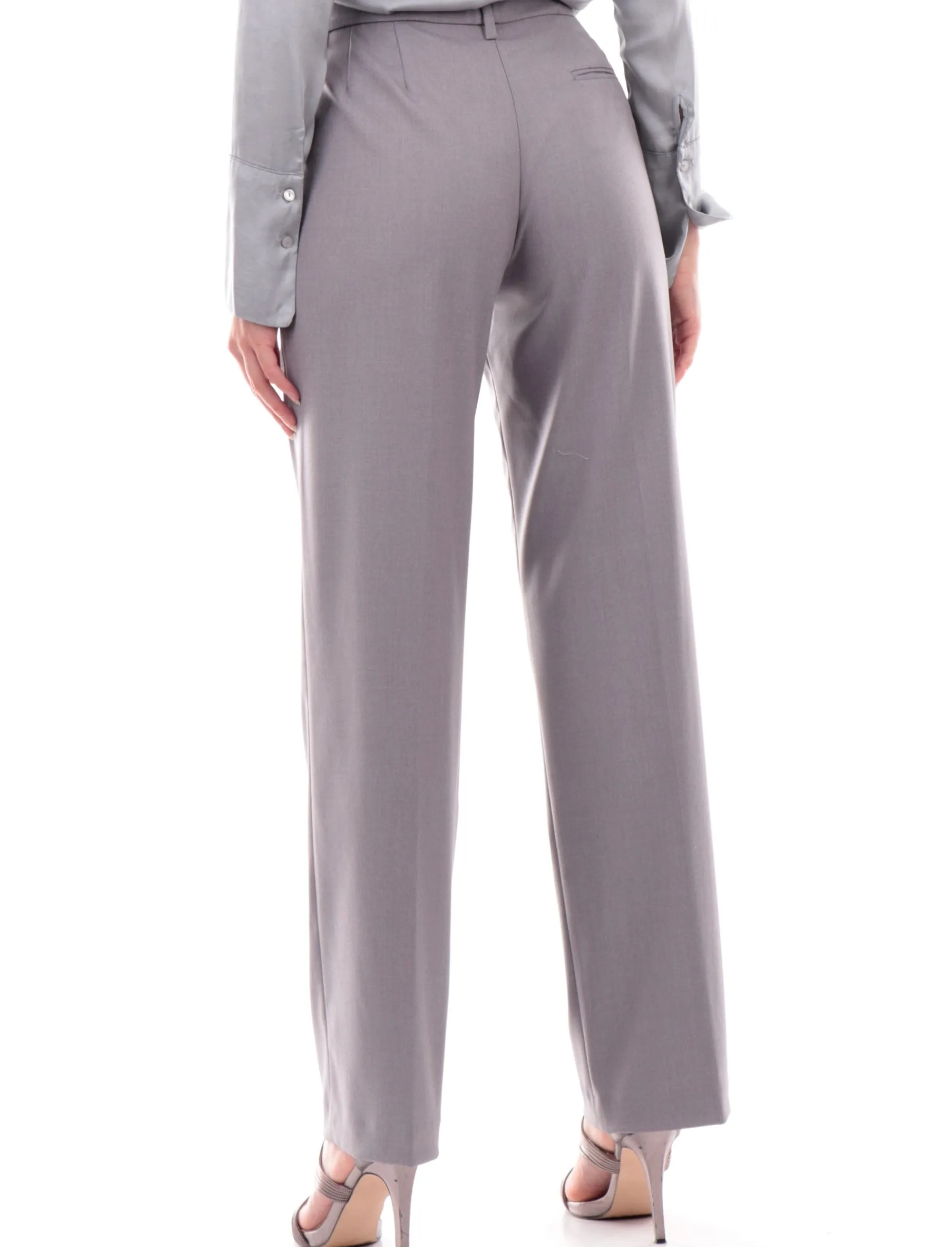 LIU JO MILANO Pantaloni*Pantaloni palazzo Liu Jo grigi da donna Chino WF4447T2627