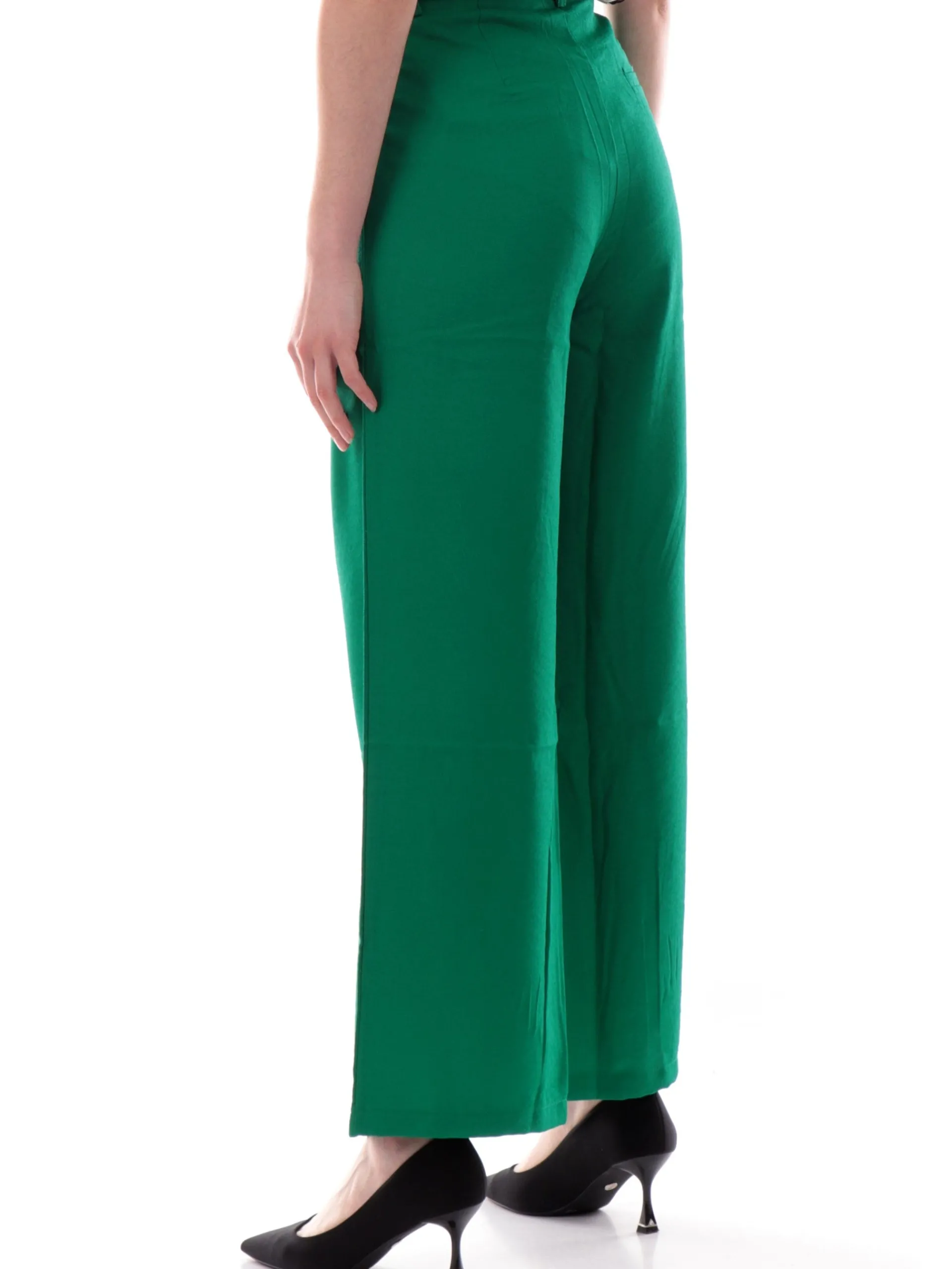 MOLLYBRACKEN Pantaloni*Pantaloni palazzo Molly Bracken verdi da donna Woven LA1695DE