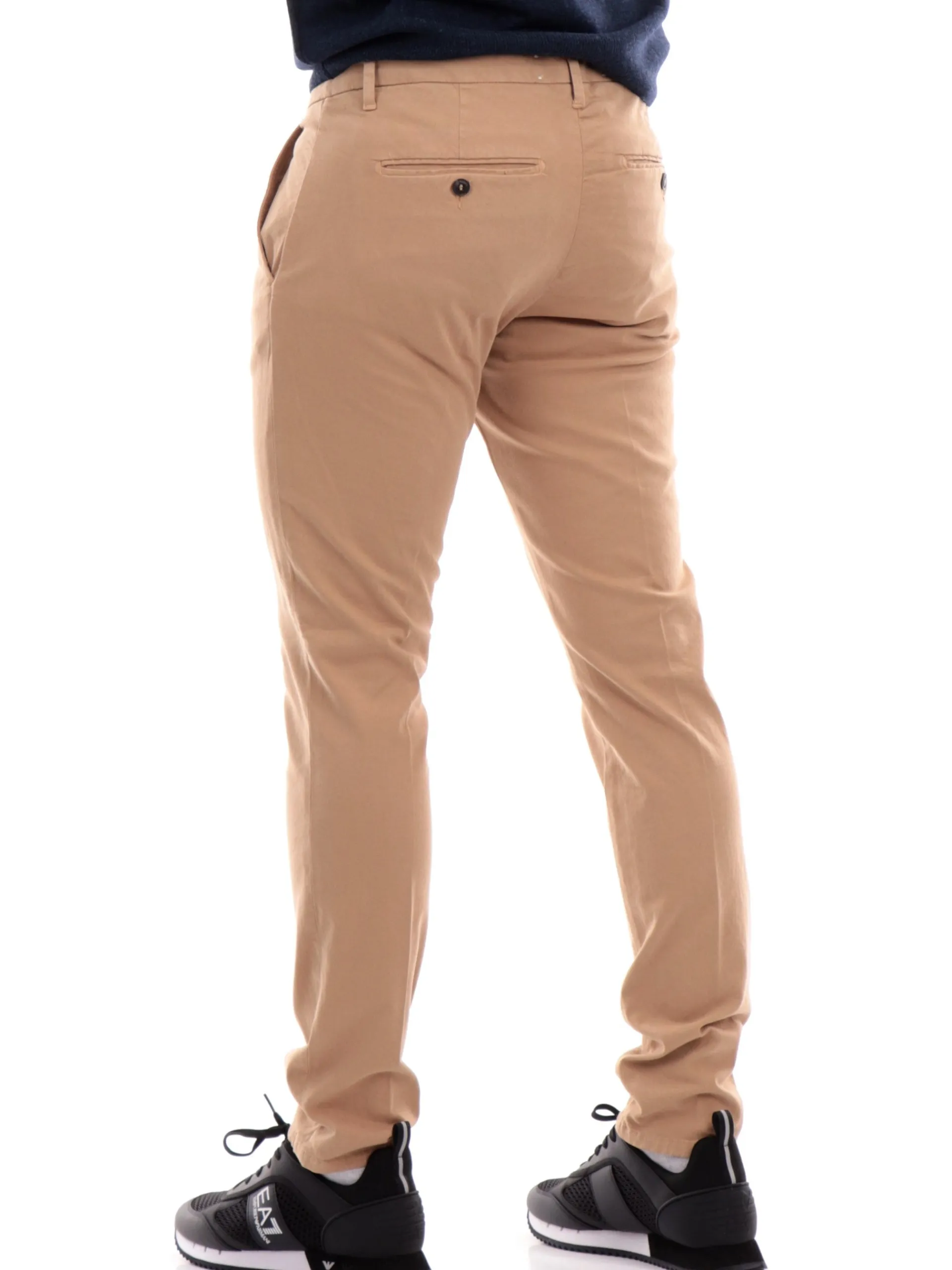 ROYROGERS Pantaloni*Pantaloni Roy Rogers cammello da Uomo Chino New Rolf Gabardine RU013C8700112