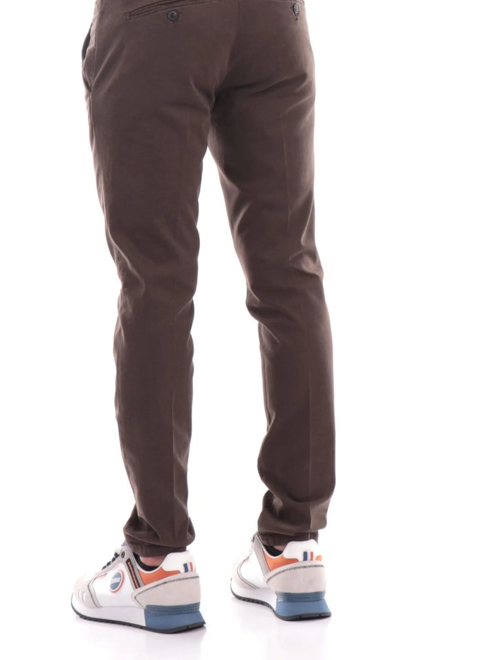 ROYROGERS Pantaloni*Pantaloni Roy Roger's marrone scuro da uomo New Rolf RU013C870011