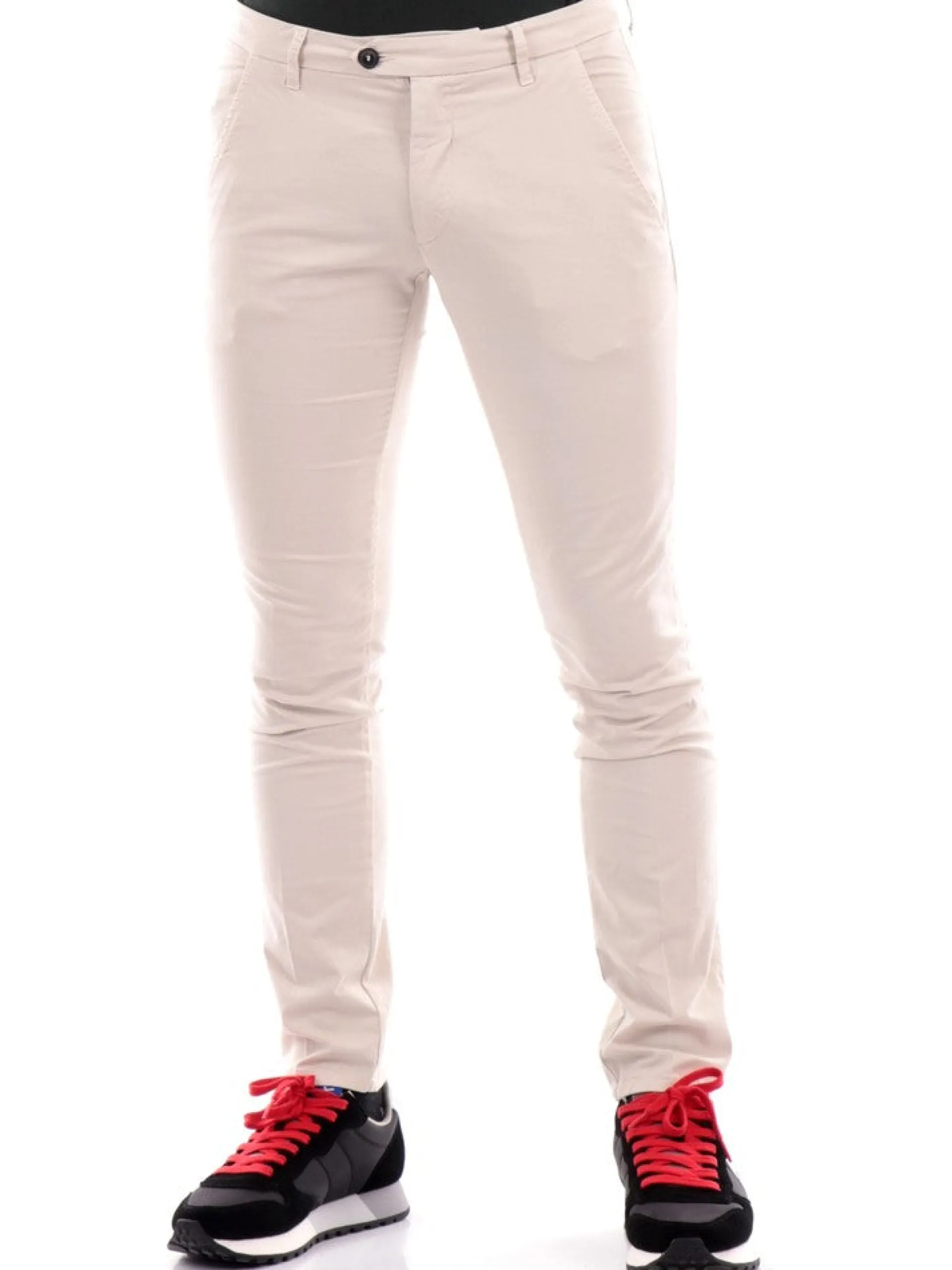 ROYROGERS Pantaloni*Pantaloni beige da uomo New Rolf Gab.Elasr.Pxt RU013C92501