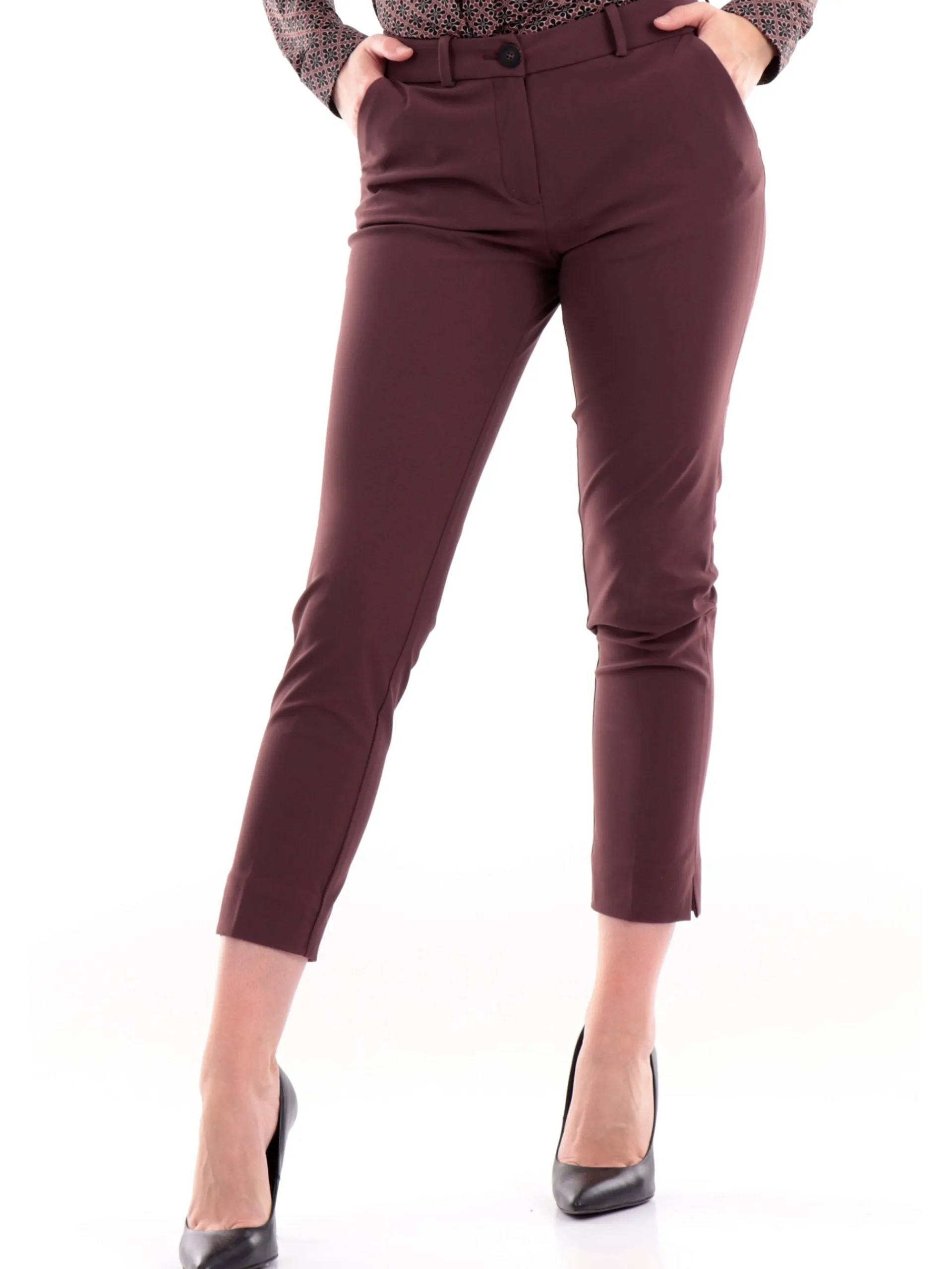 RRD Pantaloni*Pantaloni bordeaux da donna Winter Chino W22700