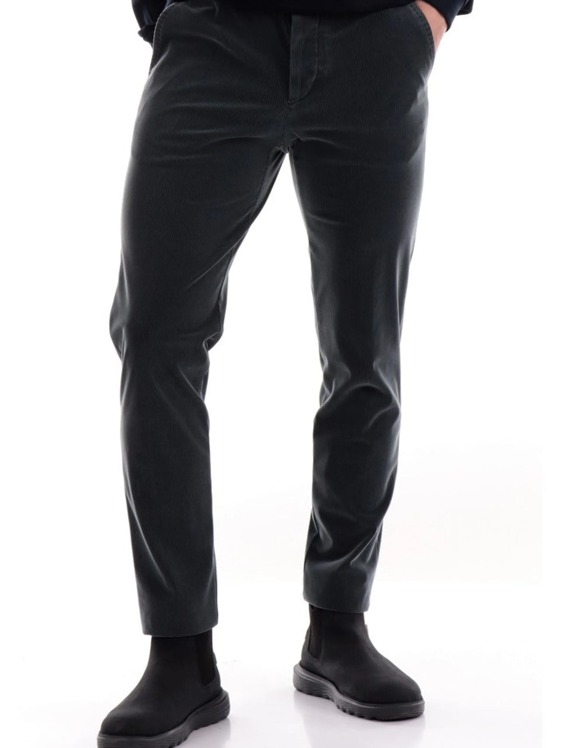 RRD Pantaloni*Pantaloni grigi da uomo Techno Velvet W23217