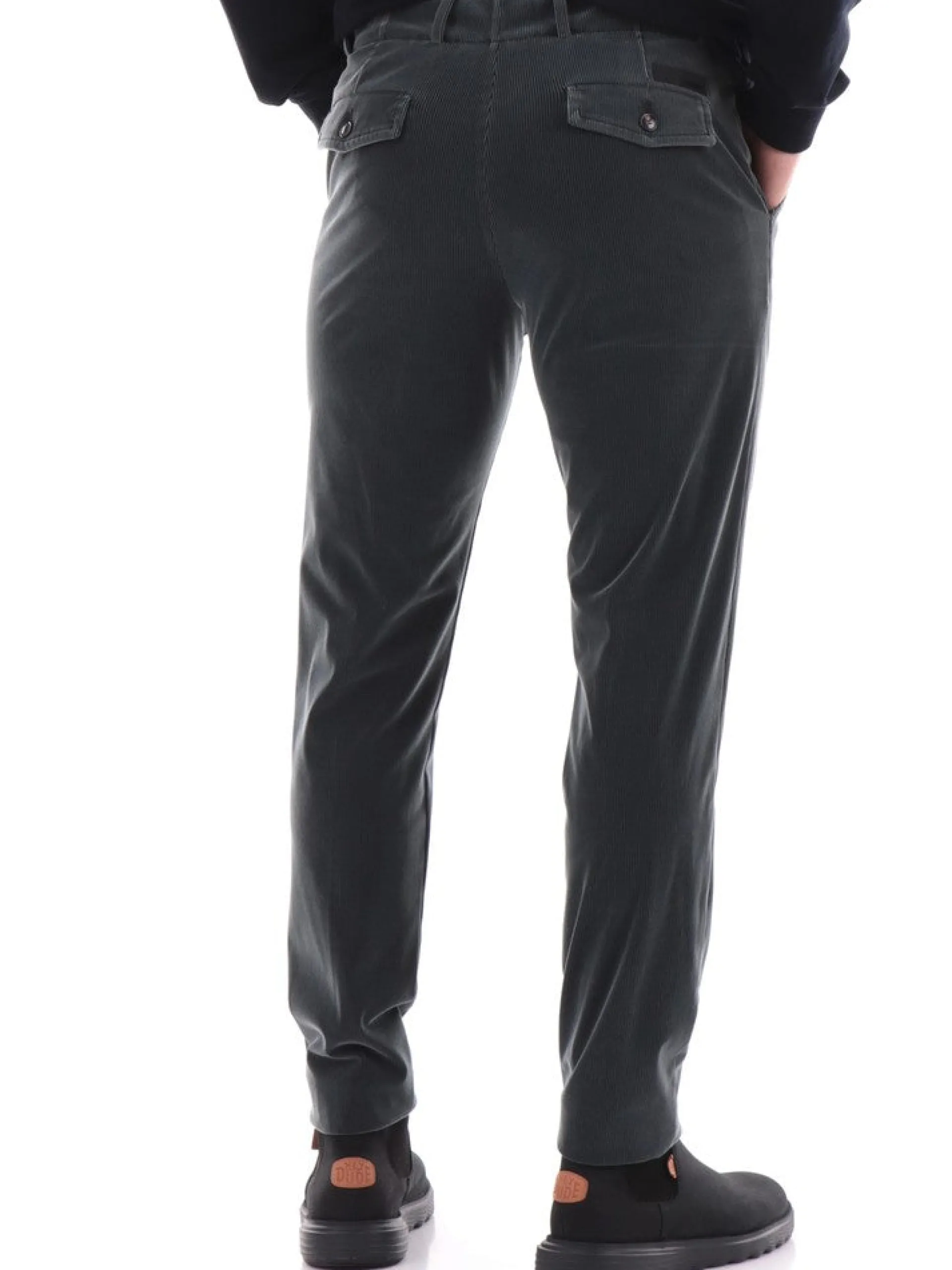 RRD Pantaloni*Pantaloni grigi da uomo Techno Velvet W23217