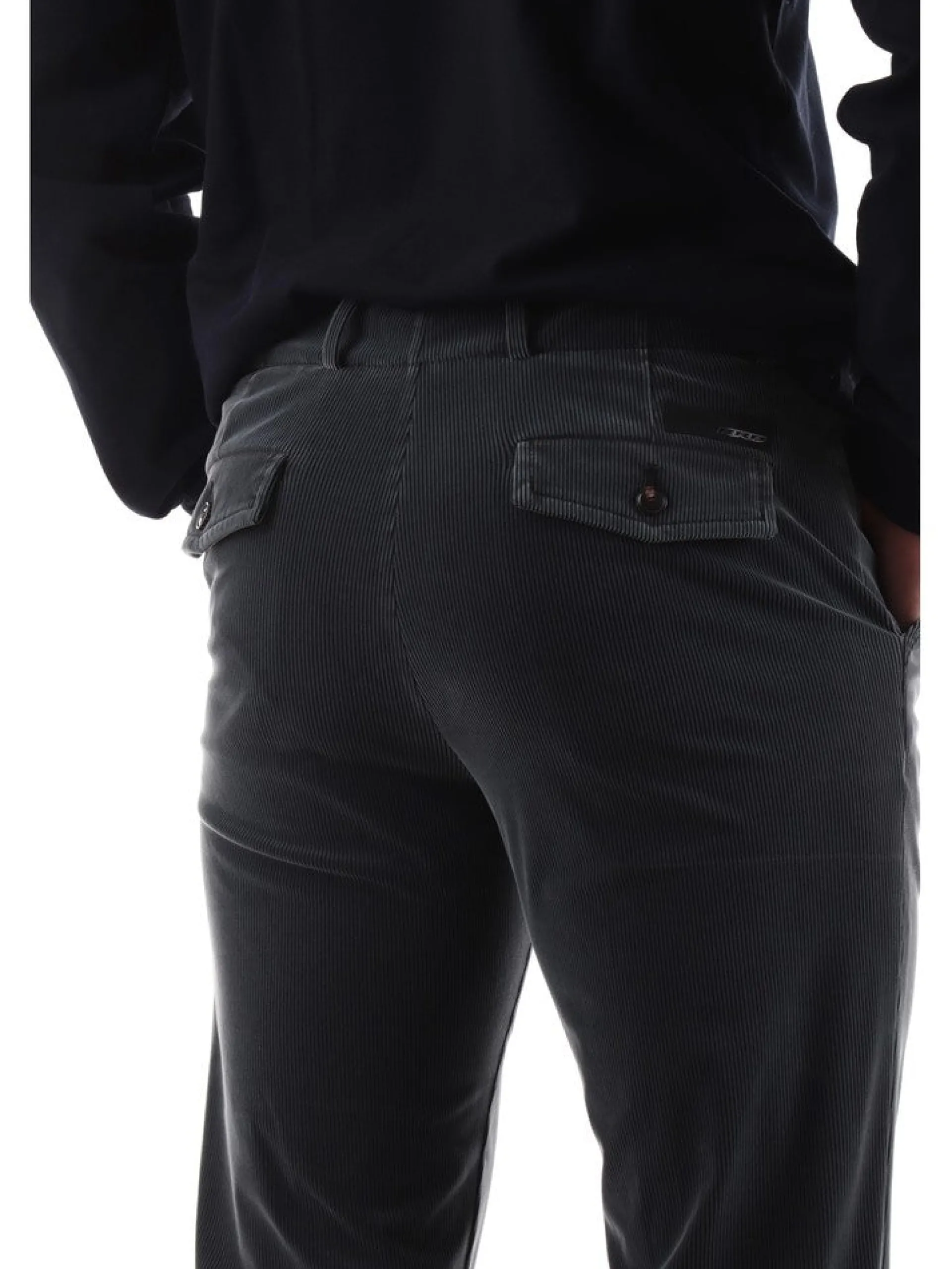 RRD Pantaloni*Pantaloni grigi da uomo Techno Velvet W23217