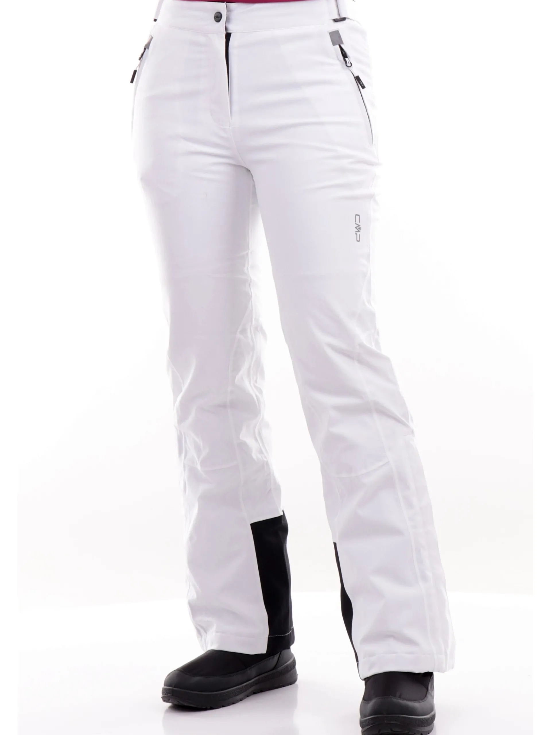 CMP Abbigliamento*Pantaloni sci bianchi da donna 3W18596N