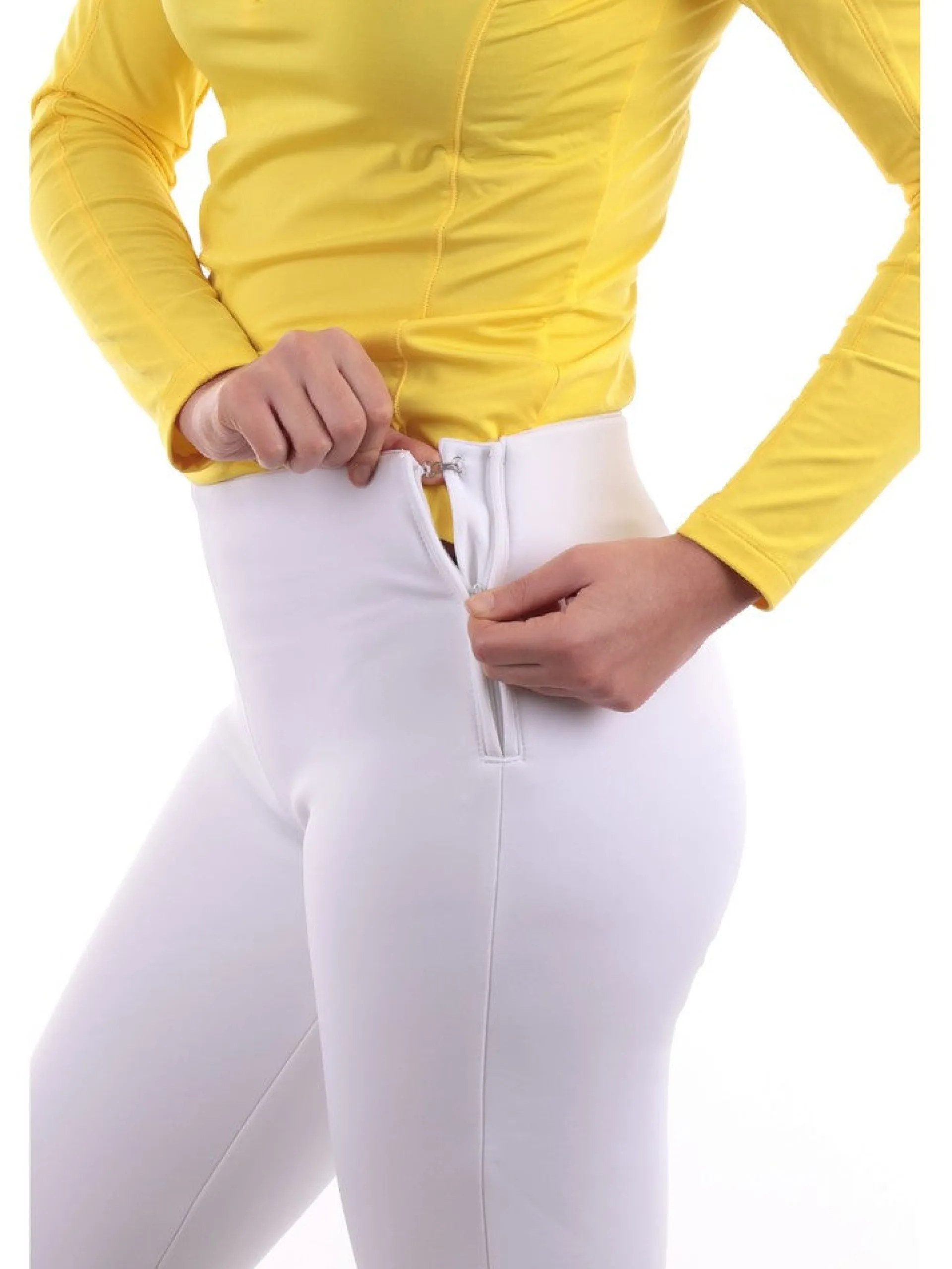 CMP Abbigliamento*Pantaloni sci bianchi da donna 3M06602