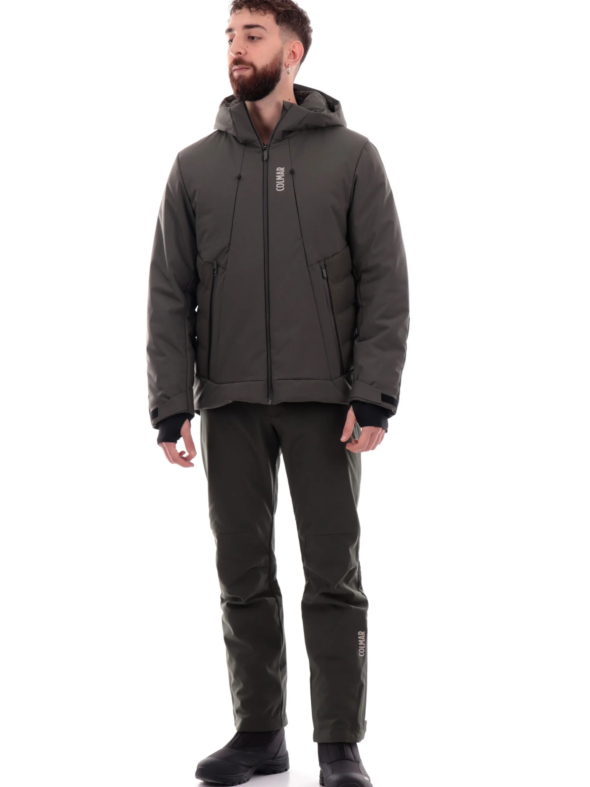 COLMAR NEVE E OUTDOOR Abbigliamento*Pantaloni sci Colmar verdi da uomo 01726XZ