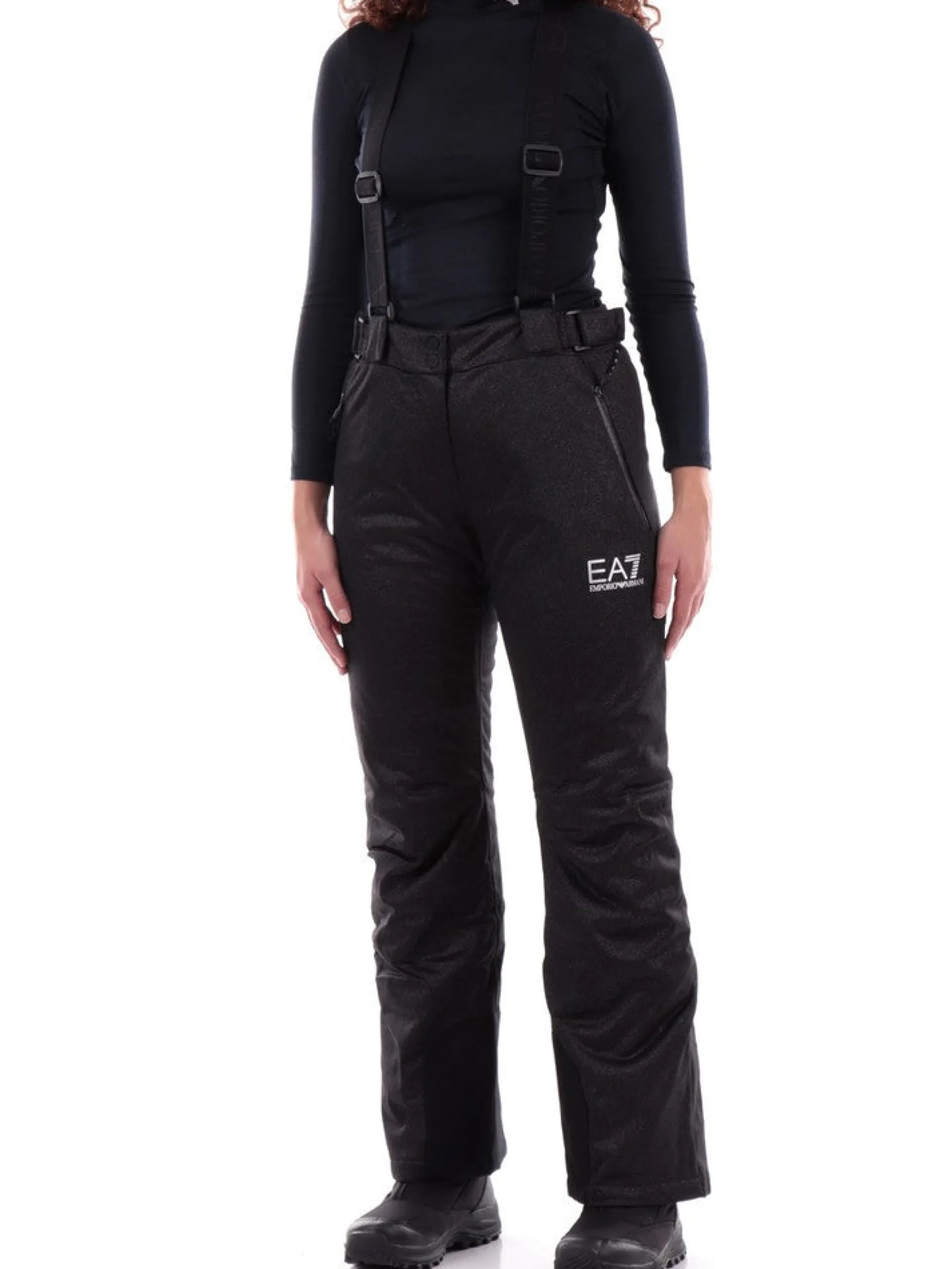 EMPORIO ARMANI 7 Abbigliamento*Pantaloni sci Emporio Armani EA7 da donna neri 6RTP09TNDCZ