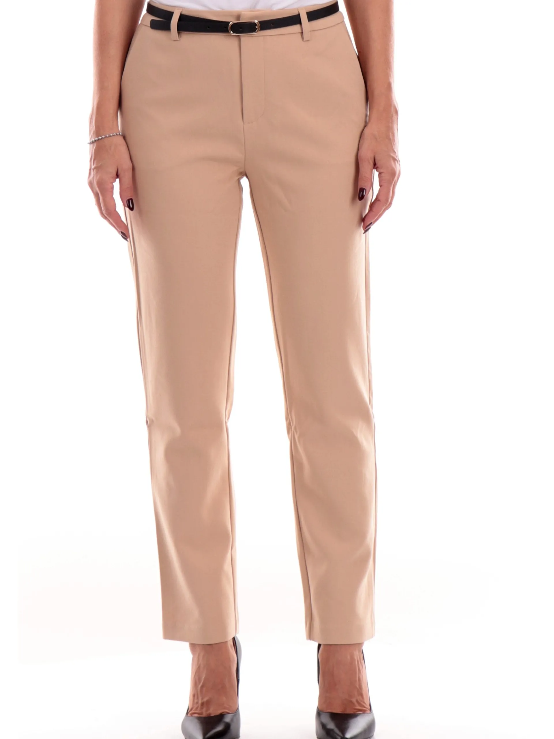 TIFFOSI Pantaloni*Pantaloni beige da donna Benedita con cintura 10056391