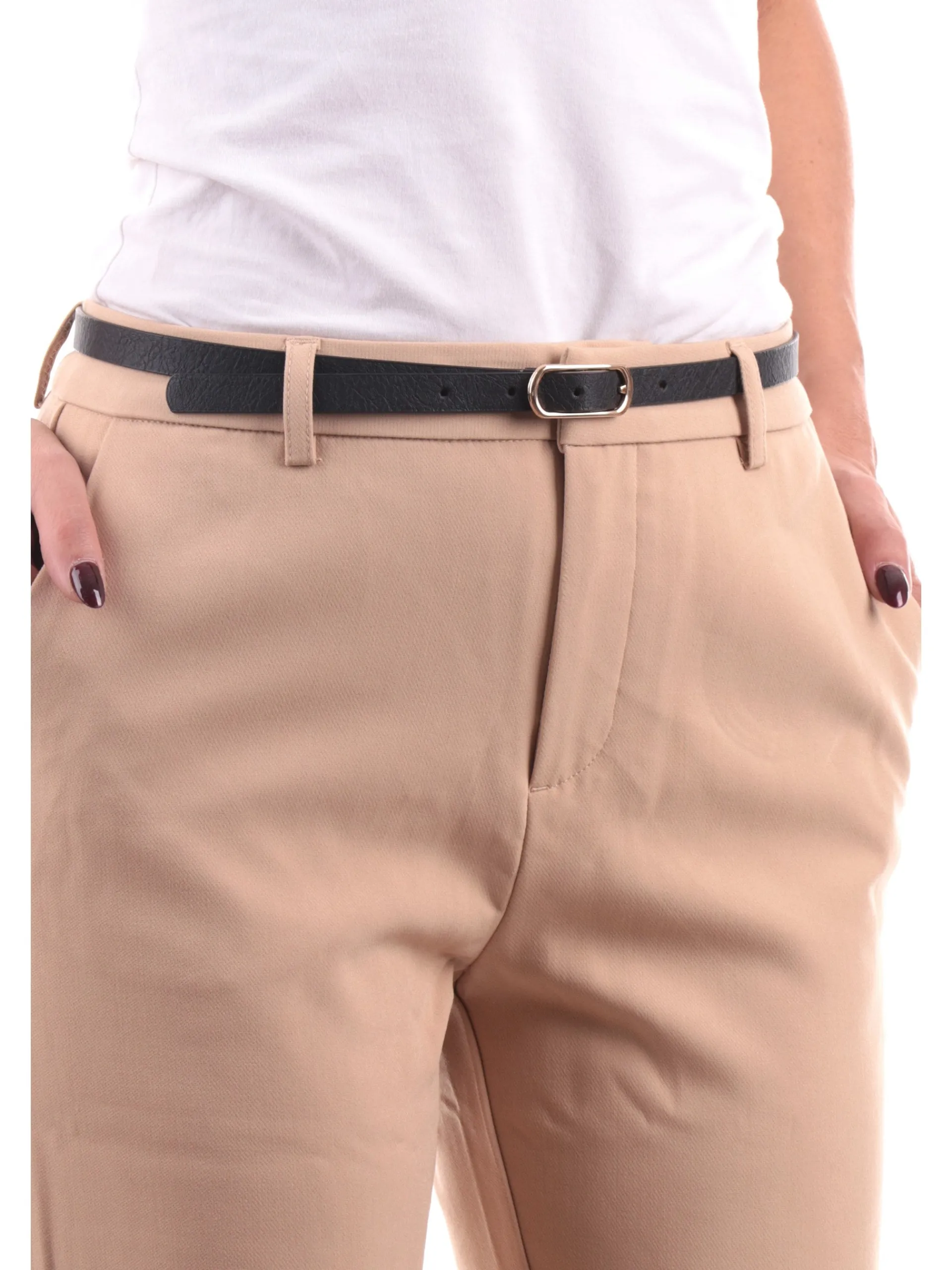 TIFFOSI Pantaloni*Pantaloni beige da donna Benedita con cintura 10056391