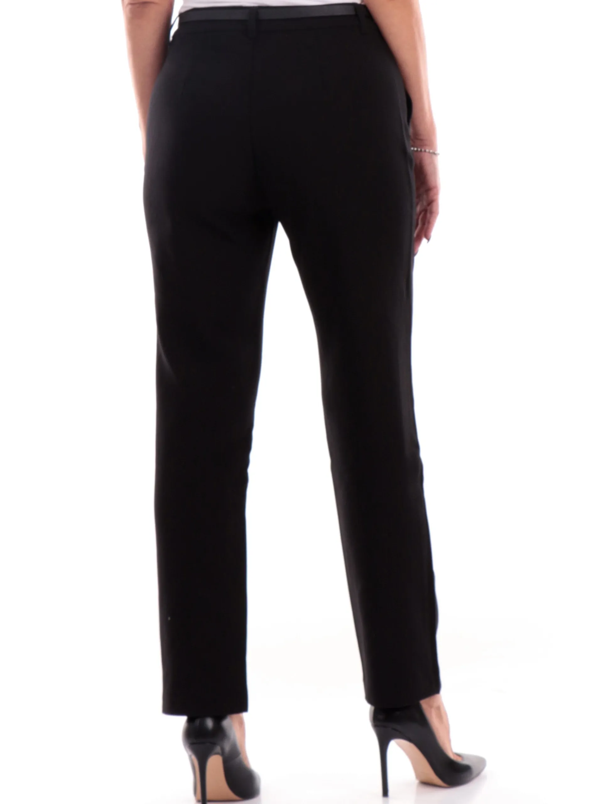 TIFFOSI Pantaloni*Pantaloni neri da donna Benedita con cintura 10056391