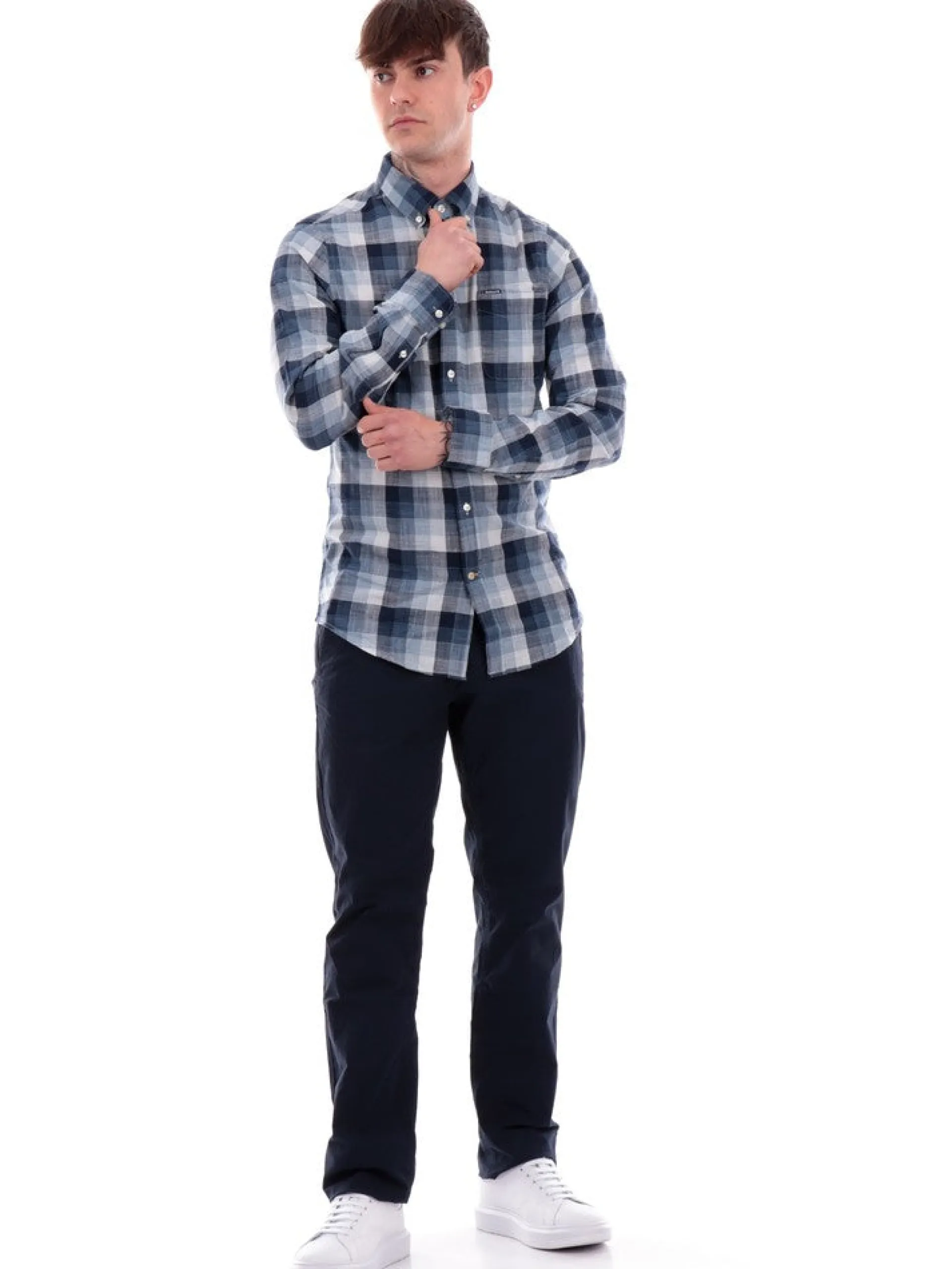 TIMBERLAND Pantaloni*Pantaloni blu da uomo Chino TB0A5TU