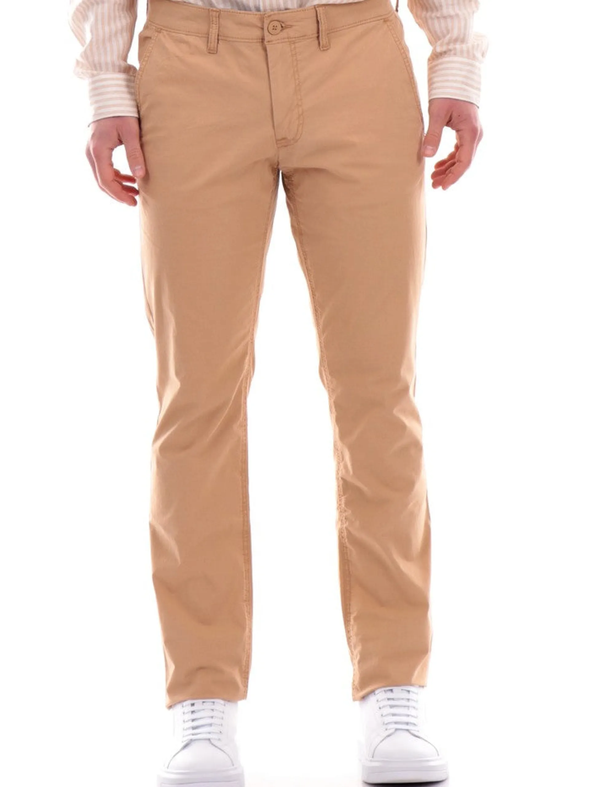 TIMBERLAND Pantaloni*Pantaloni marroni da uomo Chino TB0A5TUQ