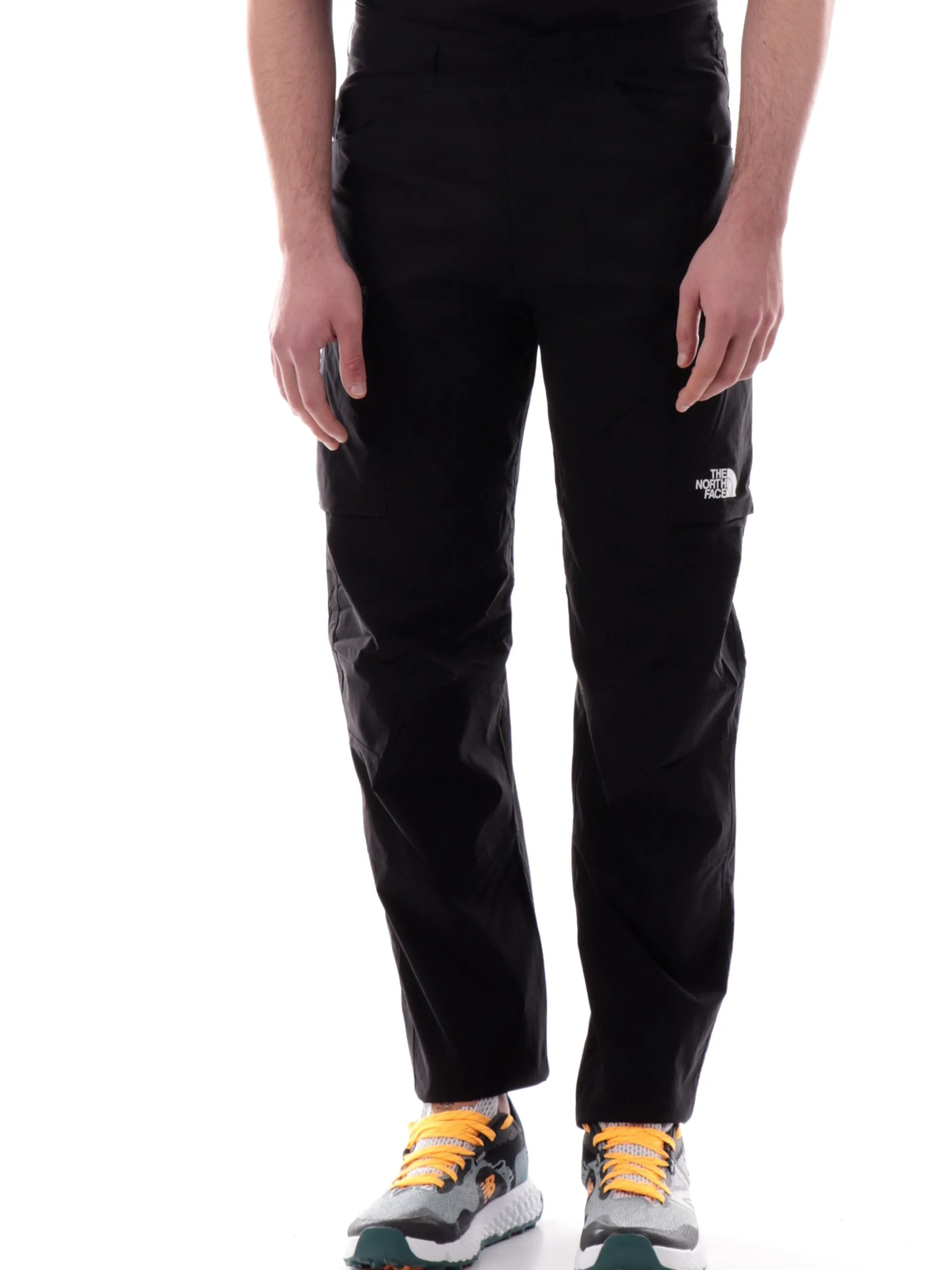 THE NORTH FACE Pantaloni*Pantaloni trekking cargo neri da uomo Exploration NF0A8BGF