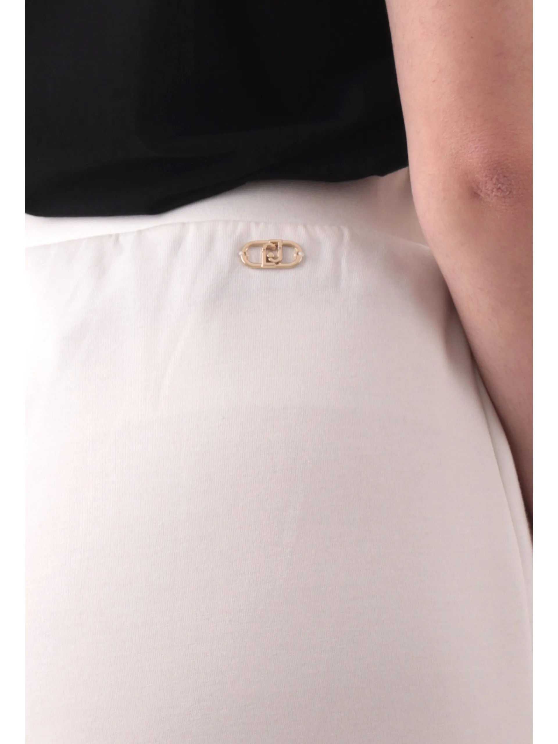 LIU JO SPORT Pantaloni*Pantaloni tuta Liu Jo bianchi da donna jersey Chino TA5308J4869