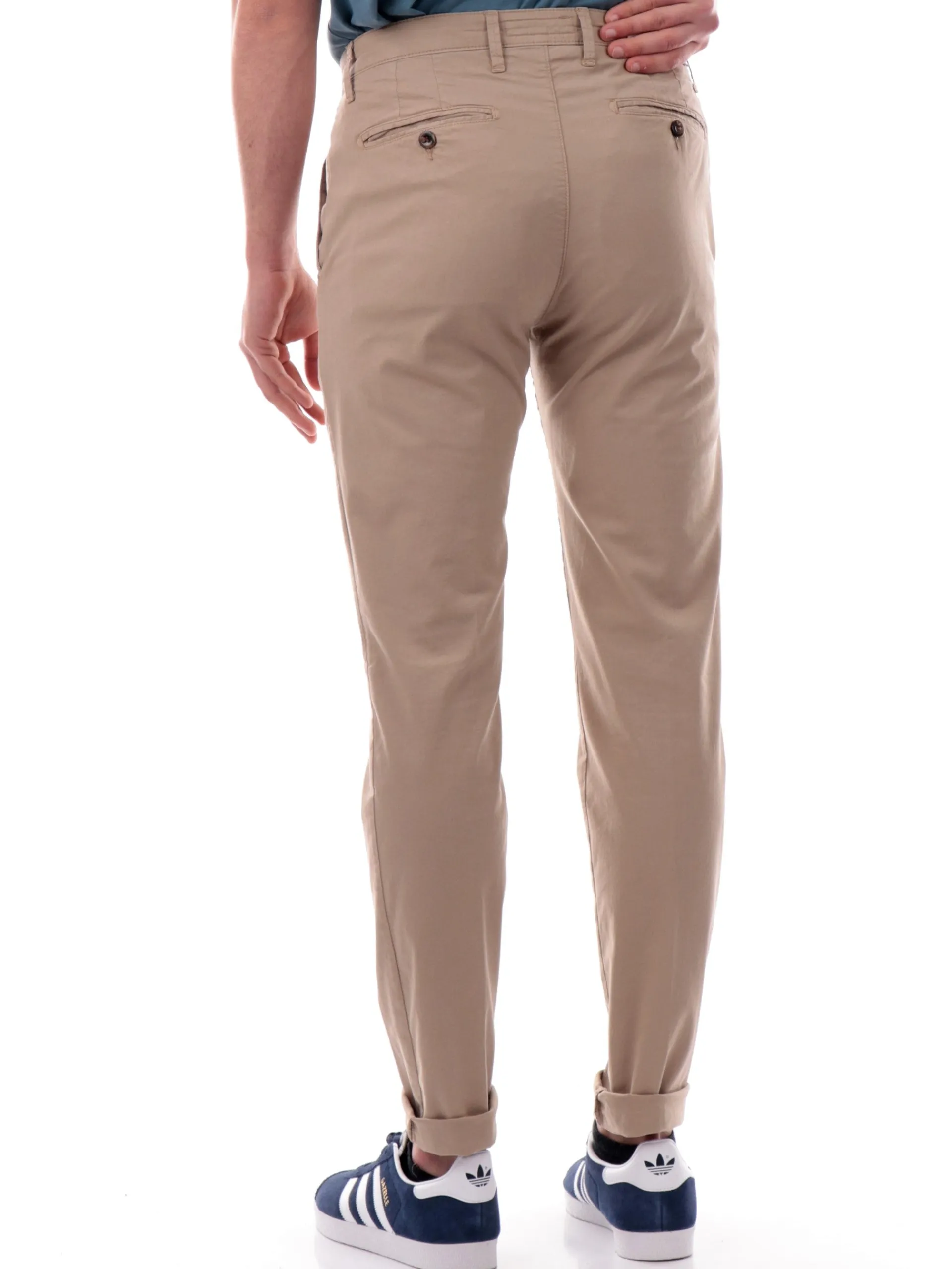 FOUR.TEN Pantaloni*Pantaloni Uomo chino beige con tasche four ten 12504943