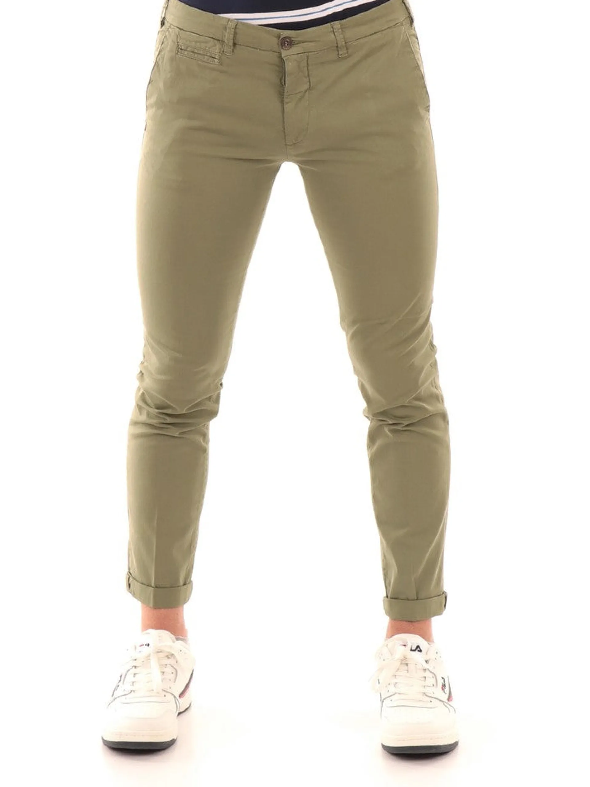 40WEFT Pantaloni*Pantaloni BILLY verde da uomo BILLY4981W