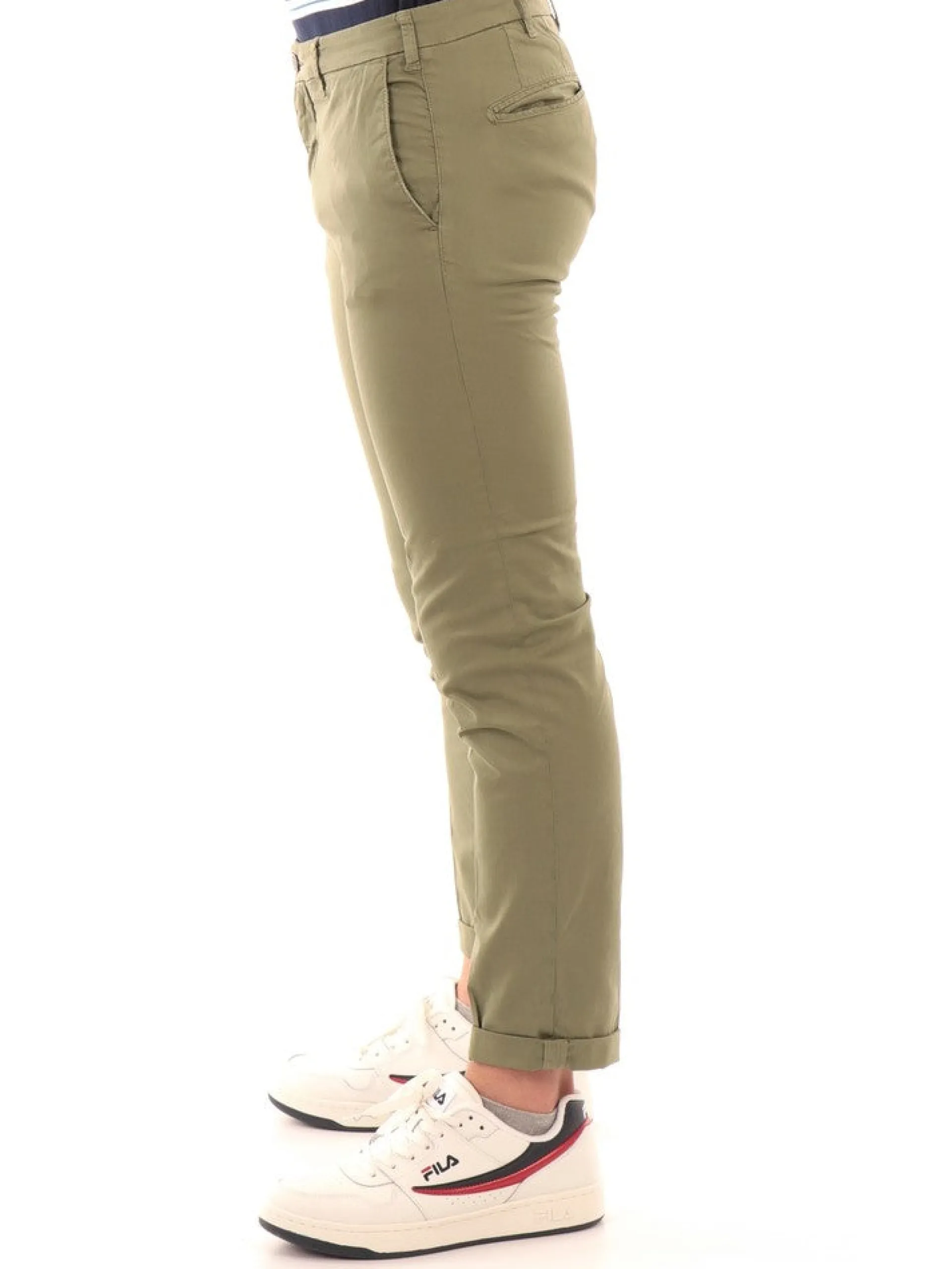 40WEFT Pantaloni*Pantaloni BILLY verde da uomo BILLY4981W