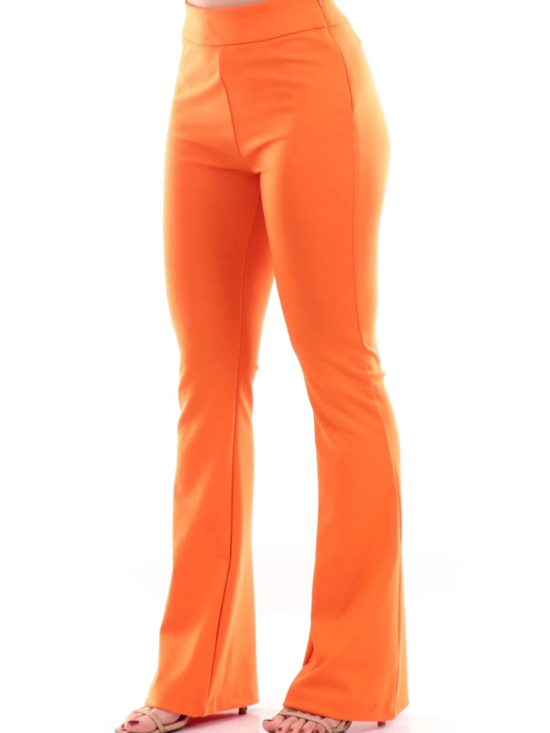XT STUDIO Pantaloni*Pantaloni arancioni da donna Bootcut SVA002W58001
