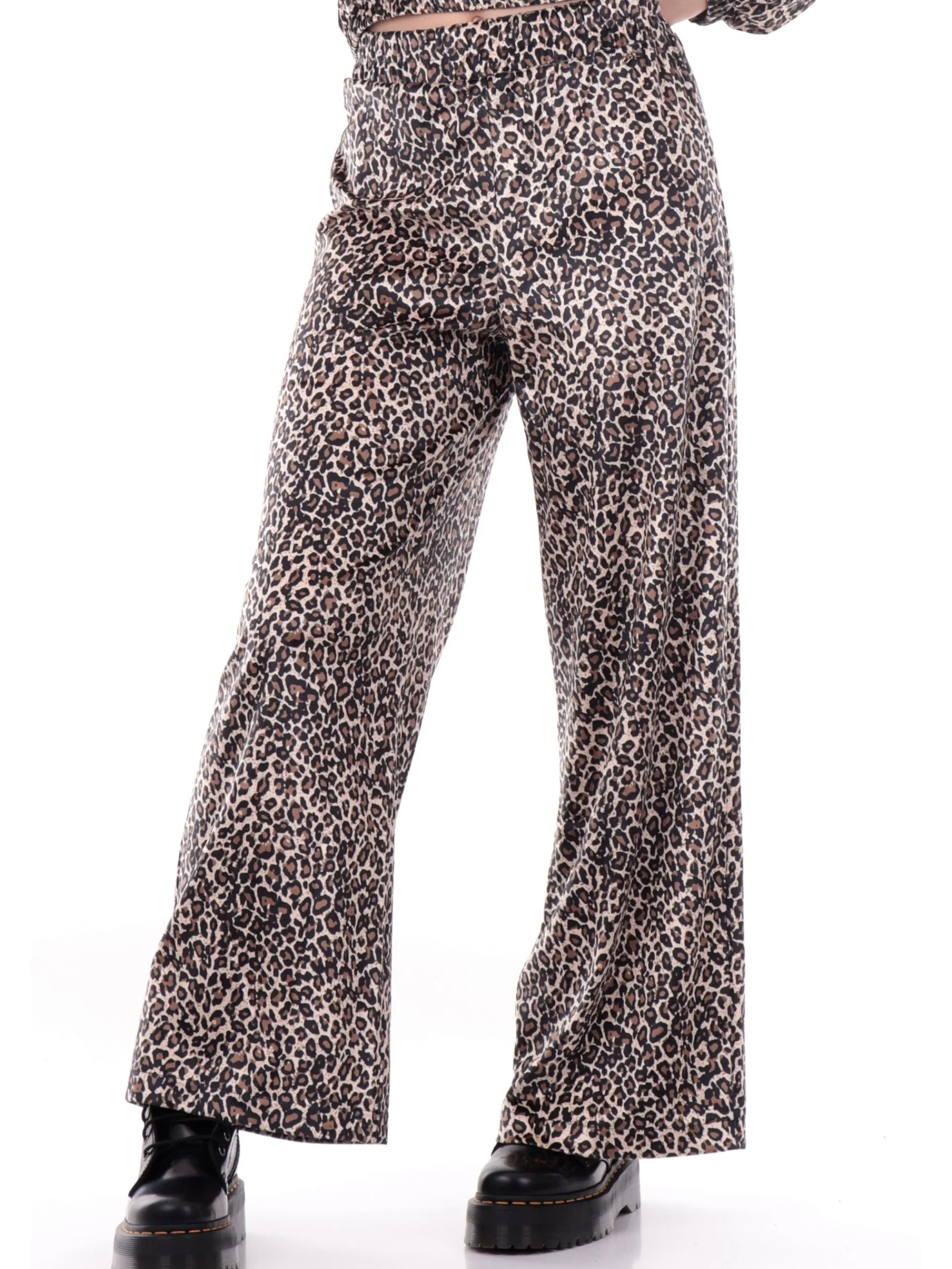 YES ZEE Pantaloni*Pantaloni P347 E800 maculato da donna