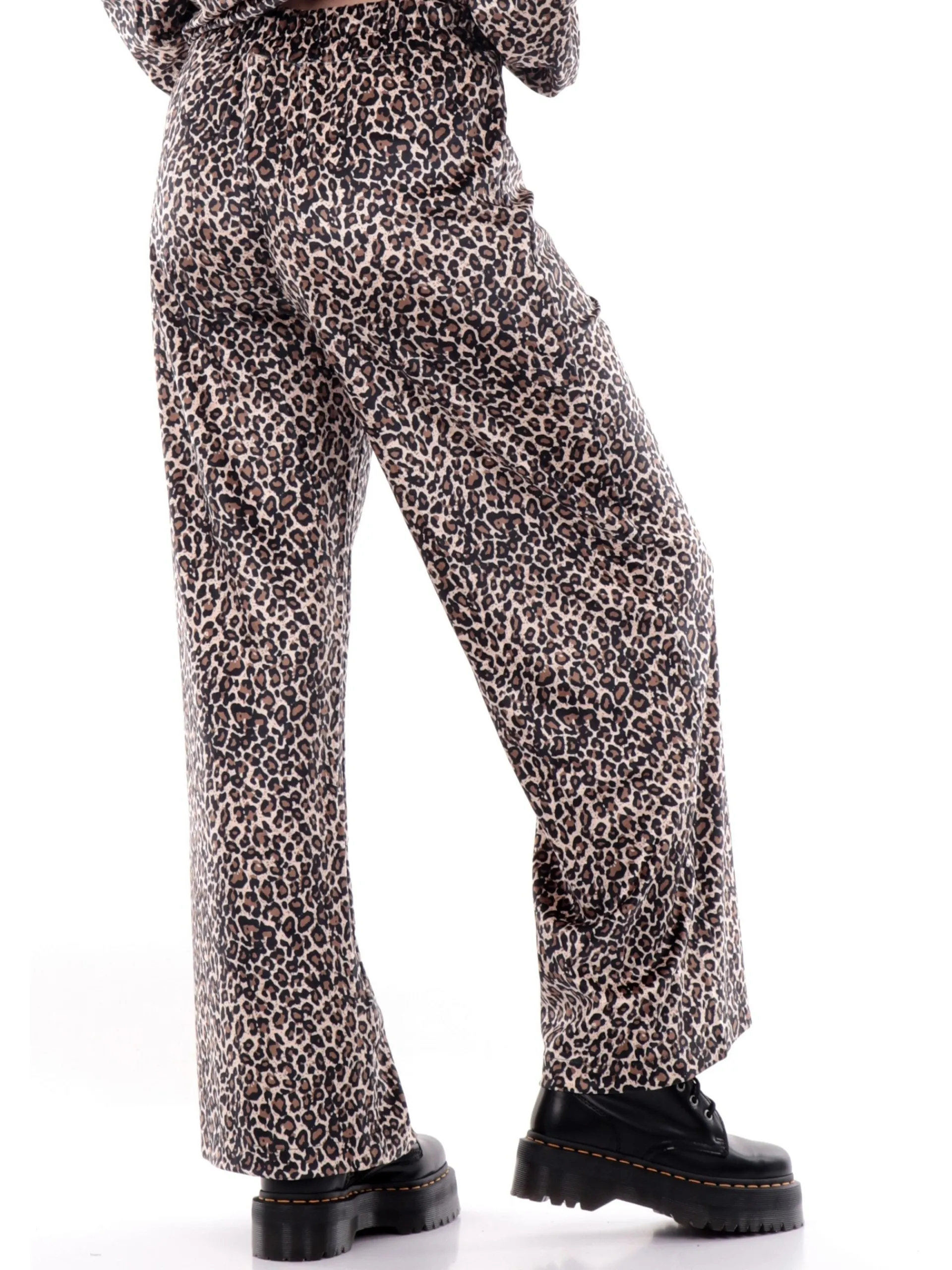 YES ZEE Pantaloni*Pantaloni P347 E800 maculato da donna