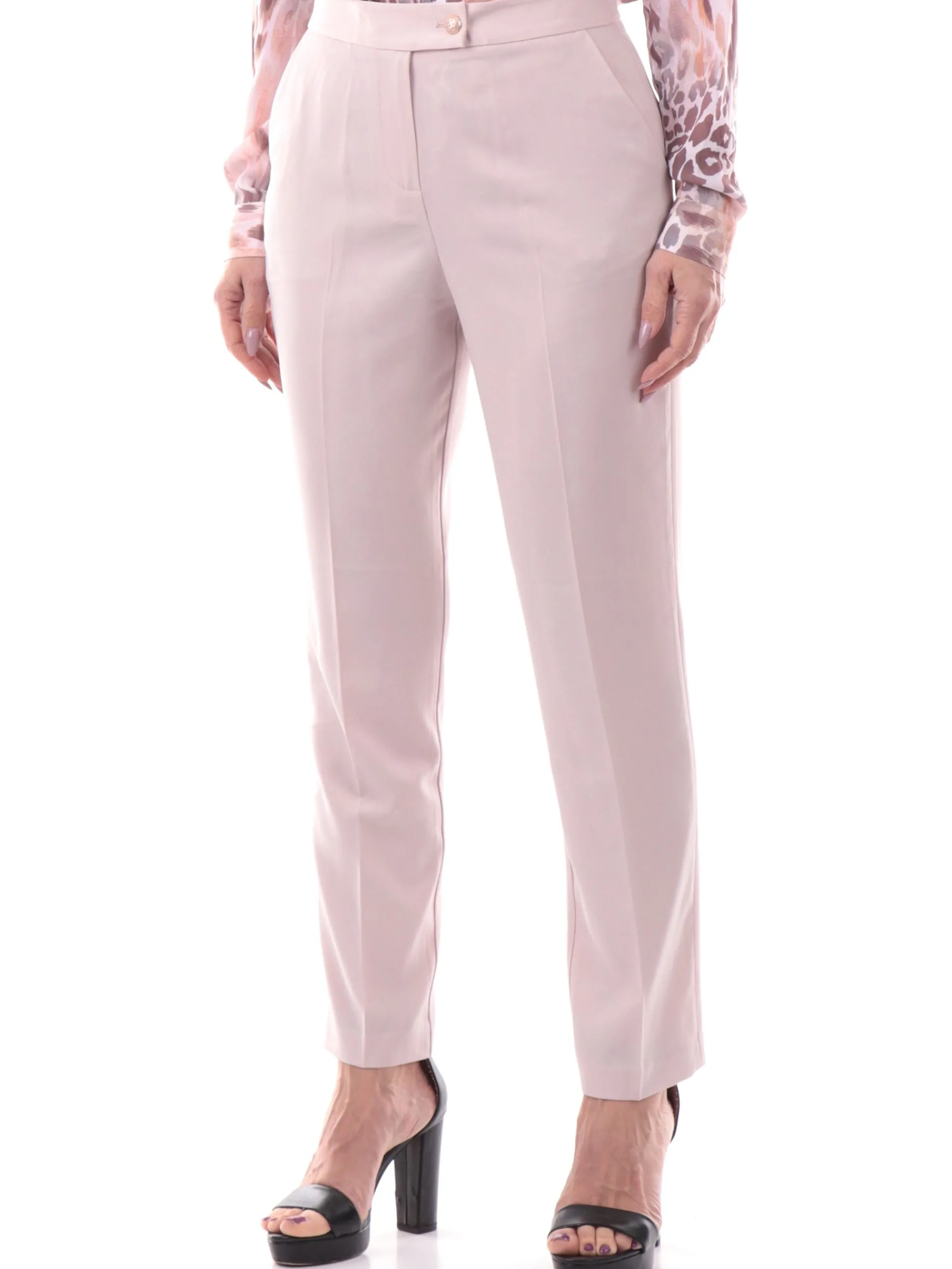 YES ZEE Pantaloni*Pantaloni rosa da donna Chinos P384KE000