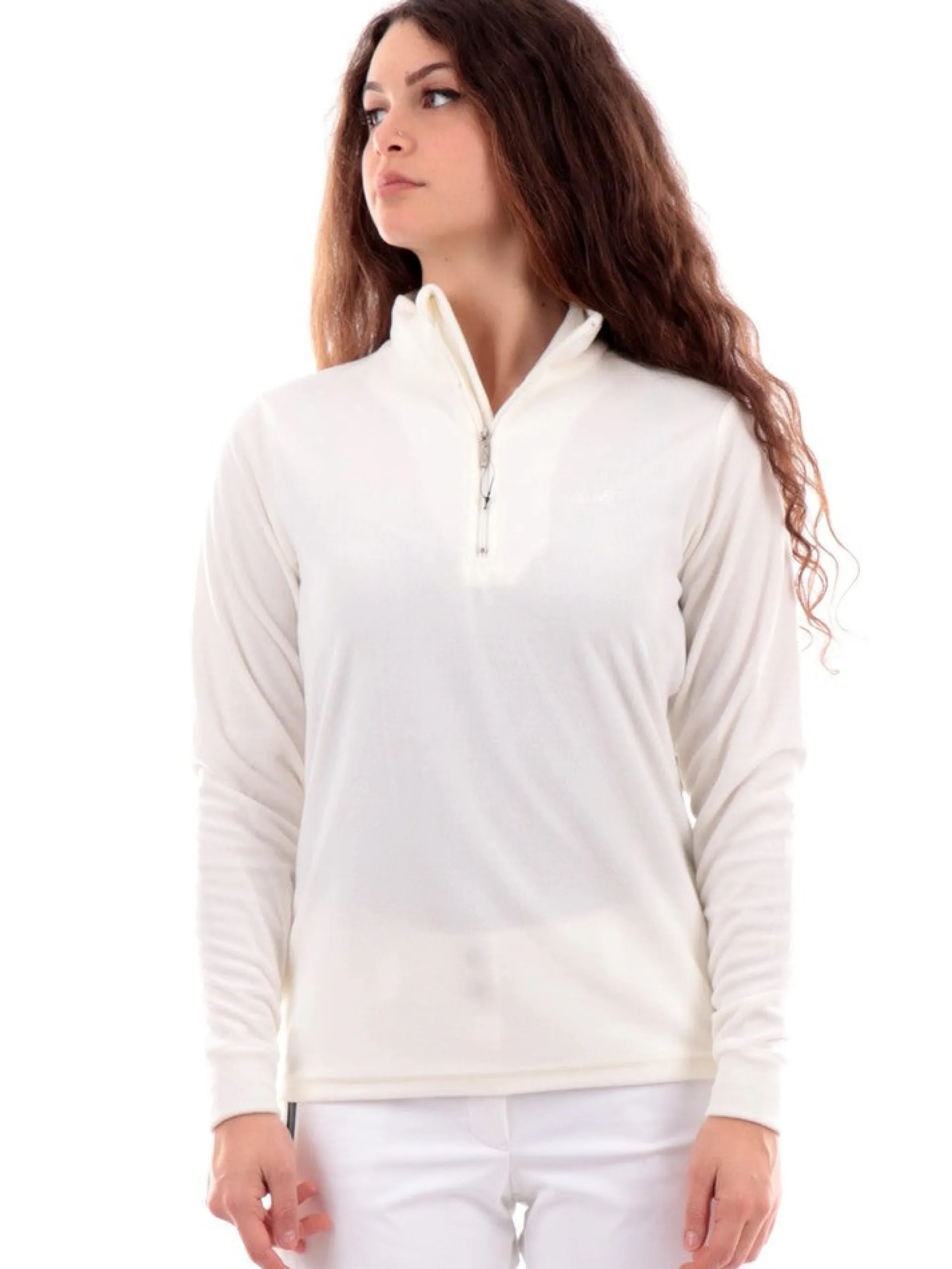 ASTROLABIO Abbigliamento*Pile bianco da donna A48NTS252F