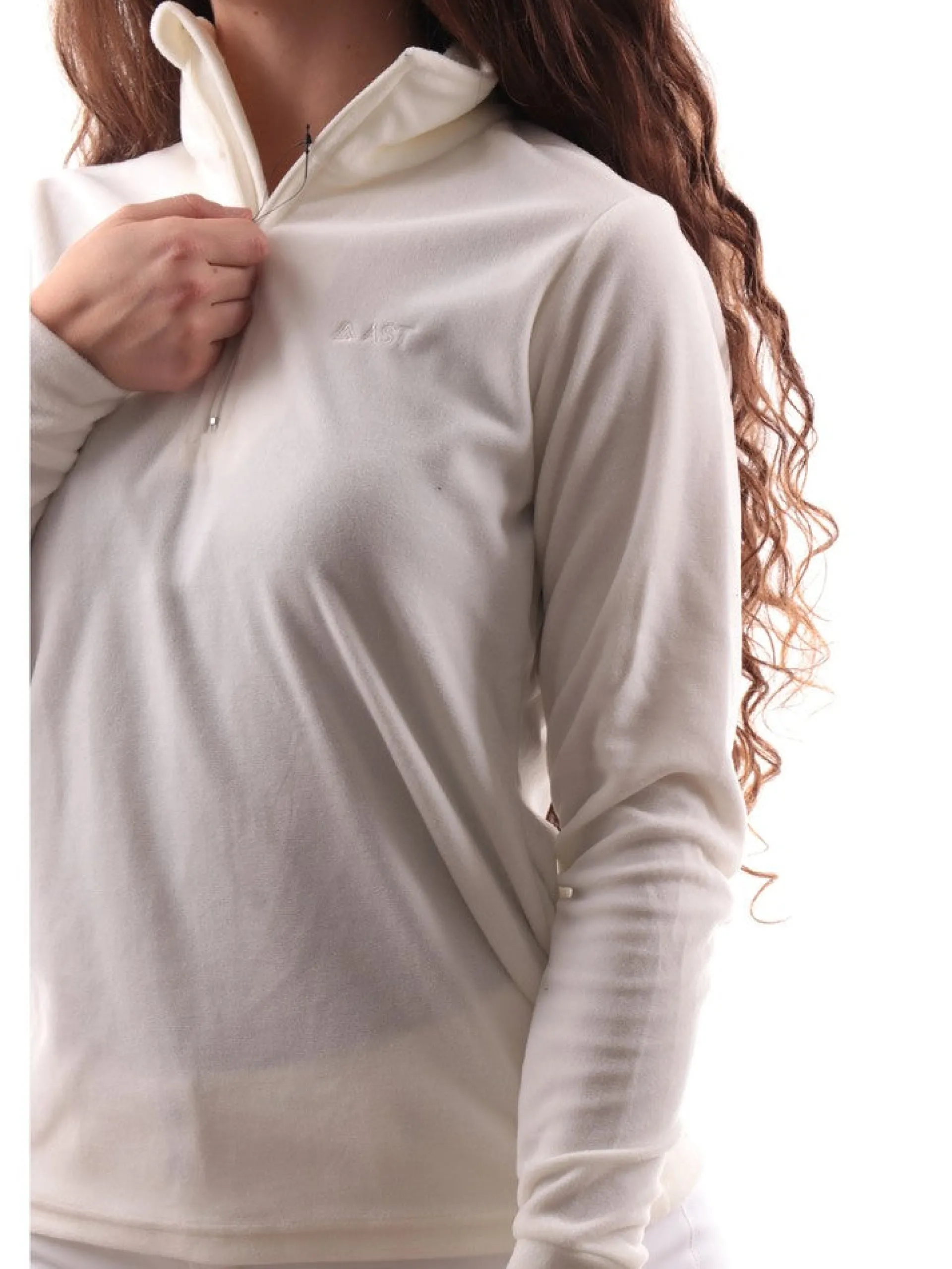 ASTROLABIO Abbigliamento*Pile bianco da donna A48NTS252F