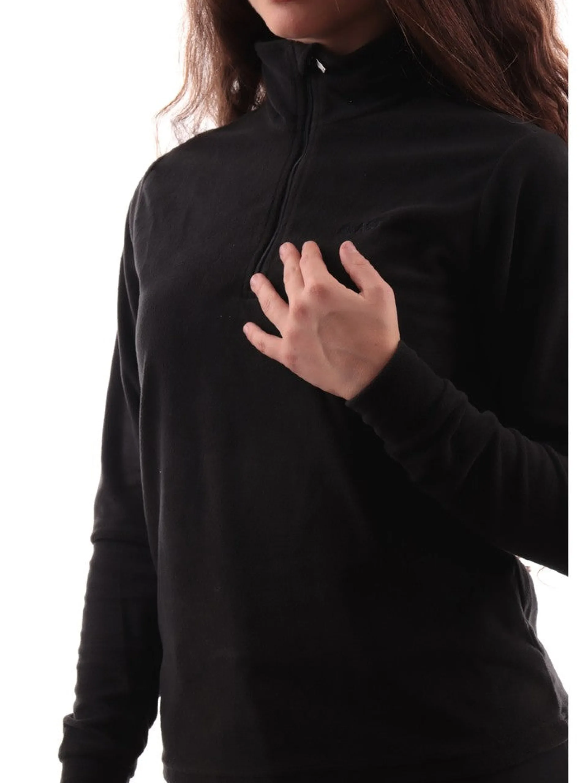 ASTROLABIO Abbigliamento*Pile da donna nero A48NTS252F