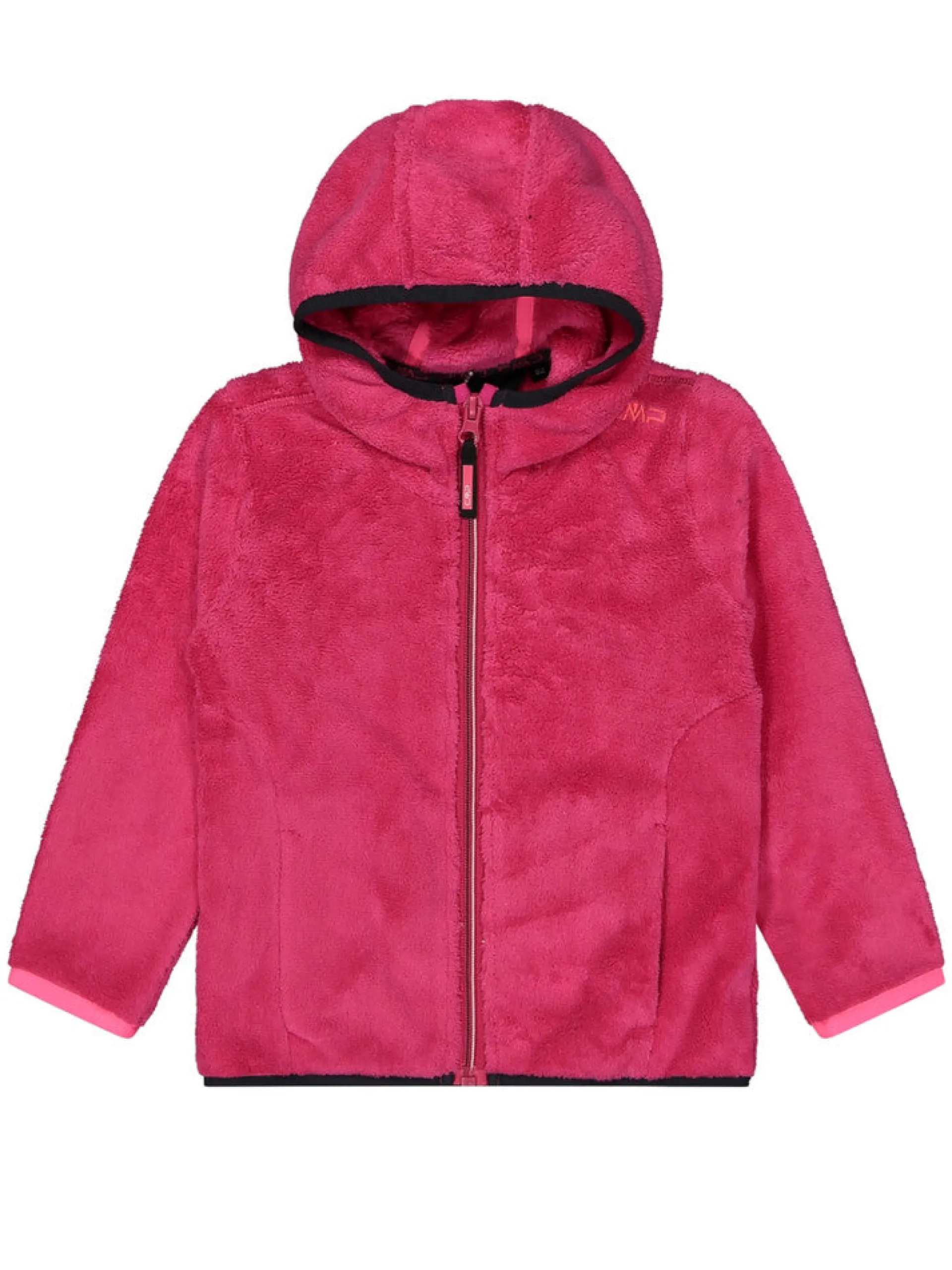 CMP Abbigliamento|Capispalla*Pile Bambino fucsia con zip e cappuccio 39P2482K