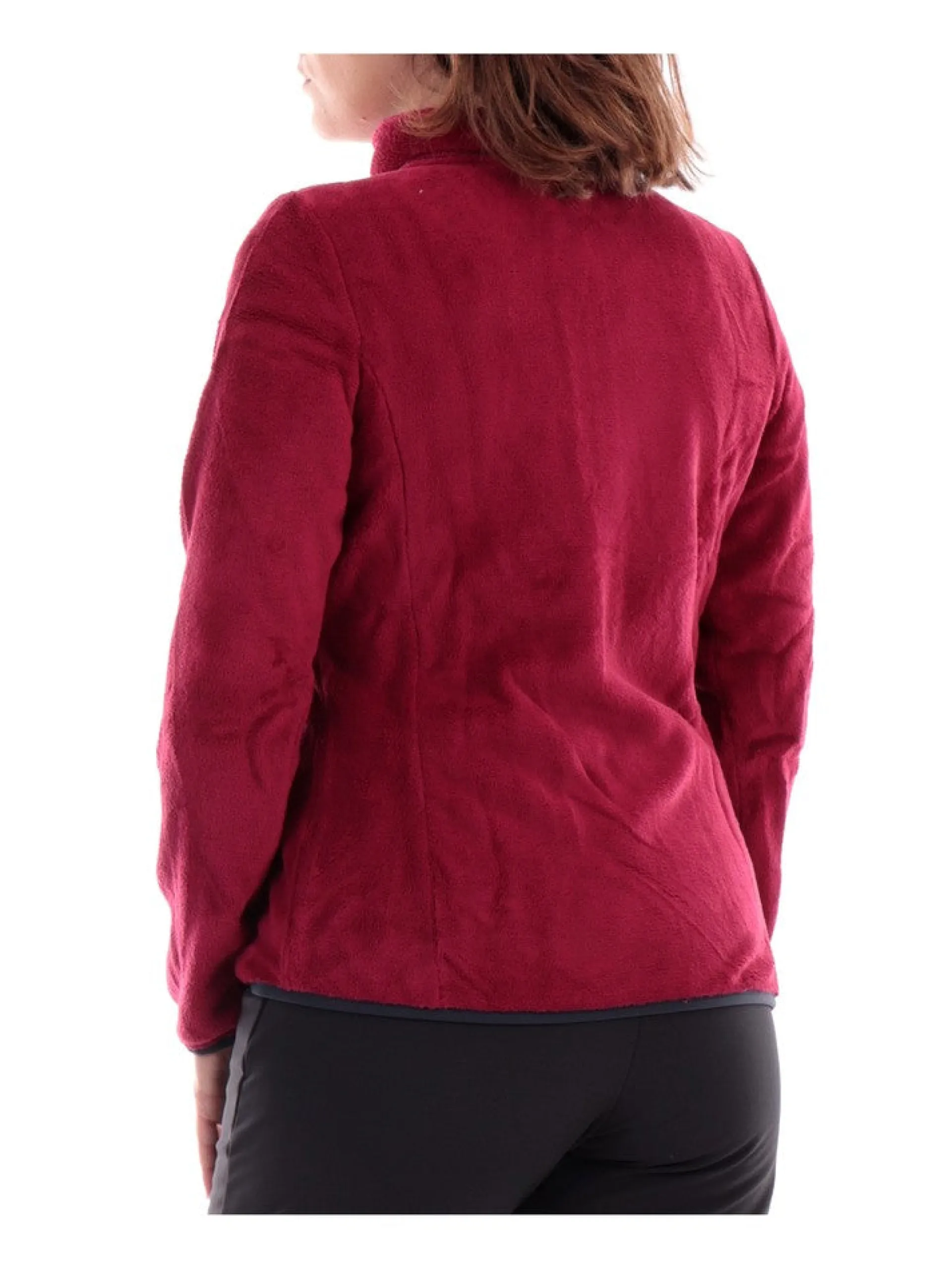 CMP Abbigliamento*Pile bordeaux da donna 38P1536